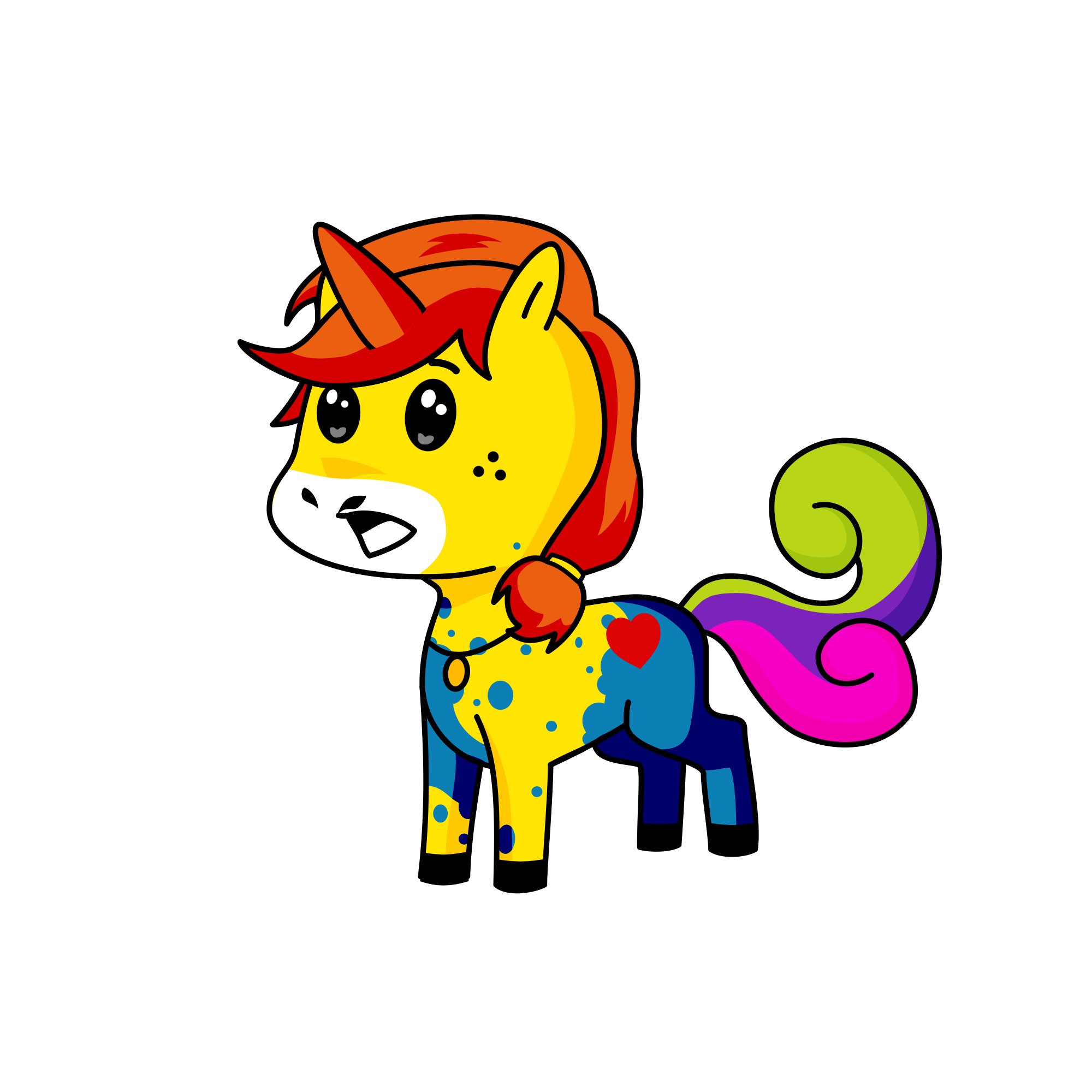 Pornicorn, the unicorn