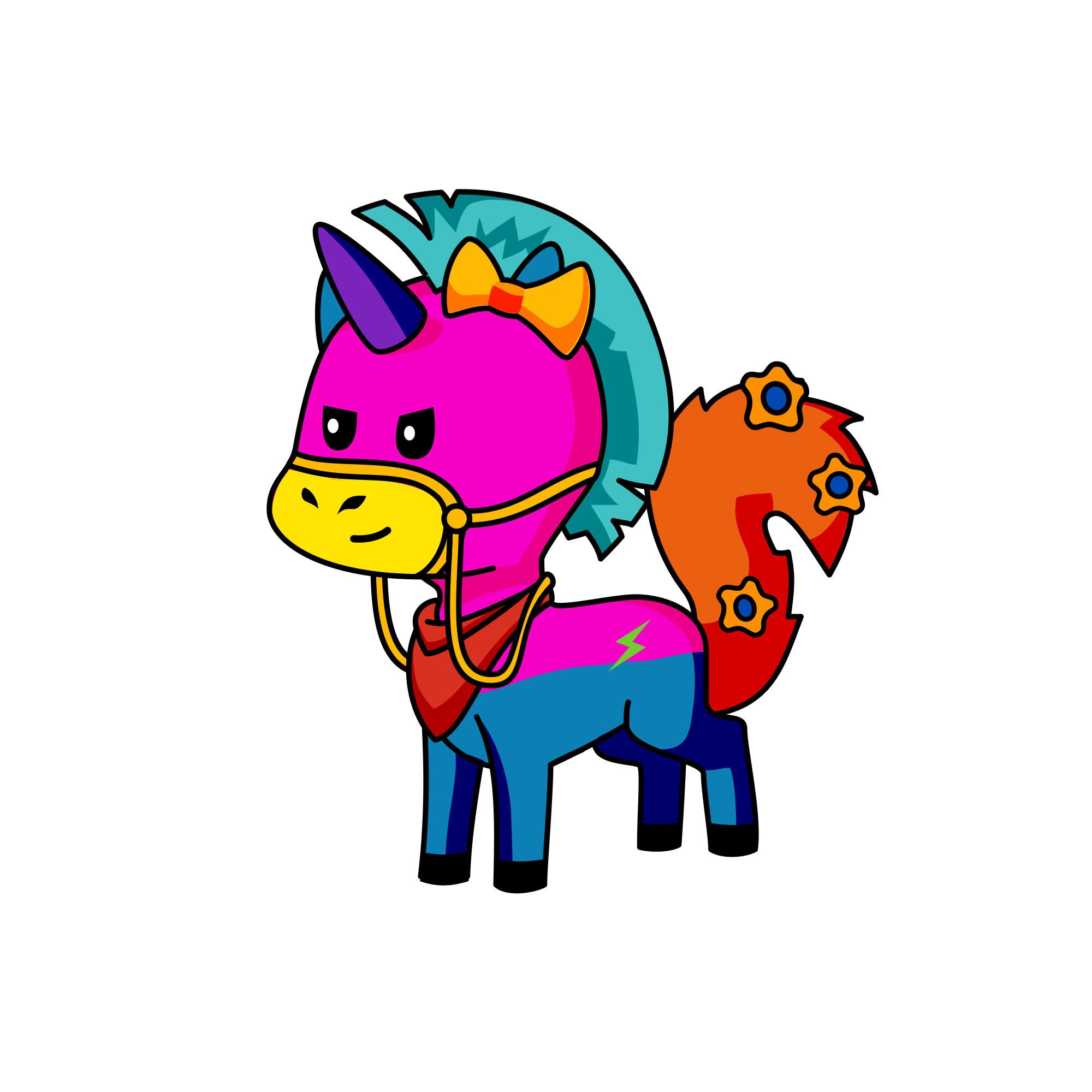 Kinky, the unicorn