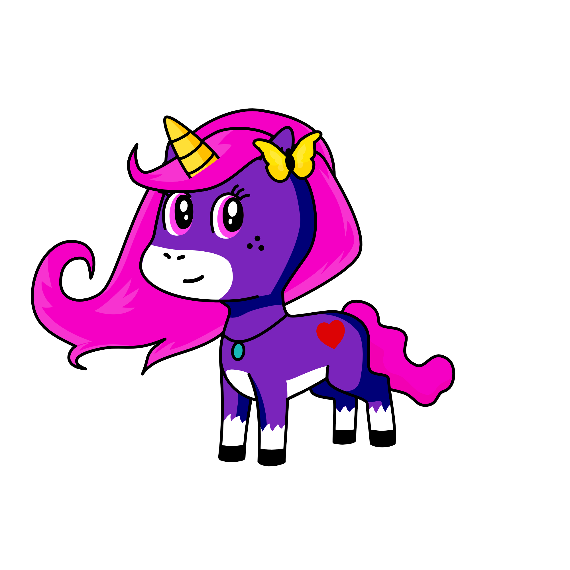 Dakota, the unicorn