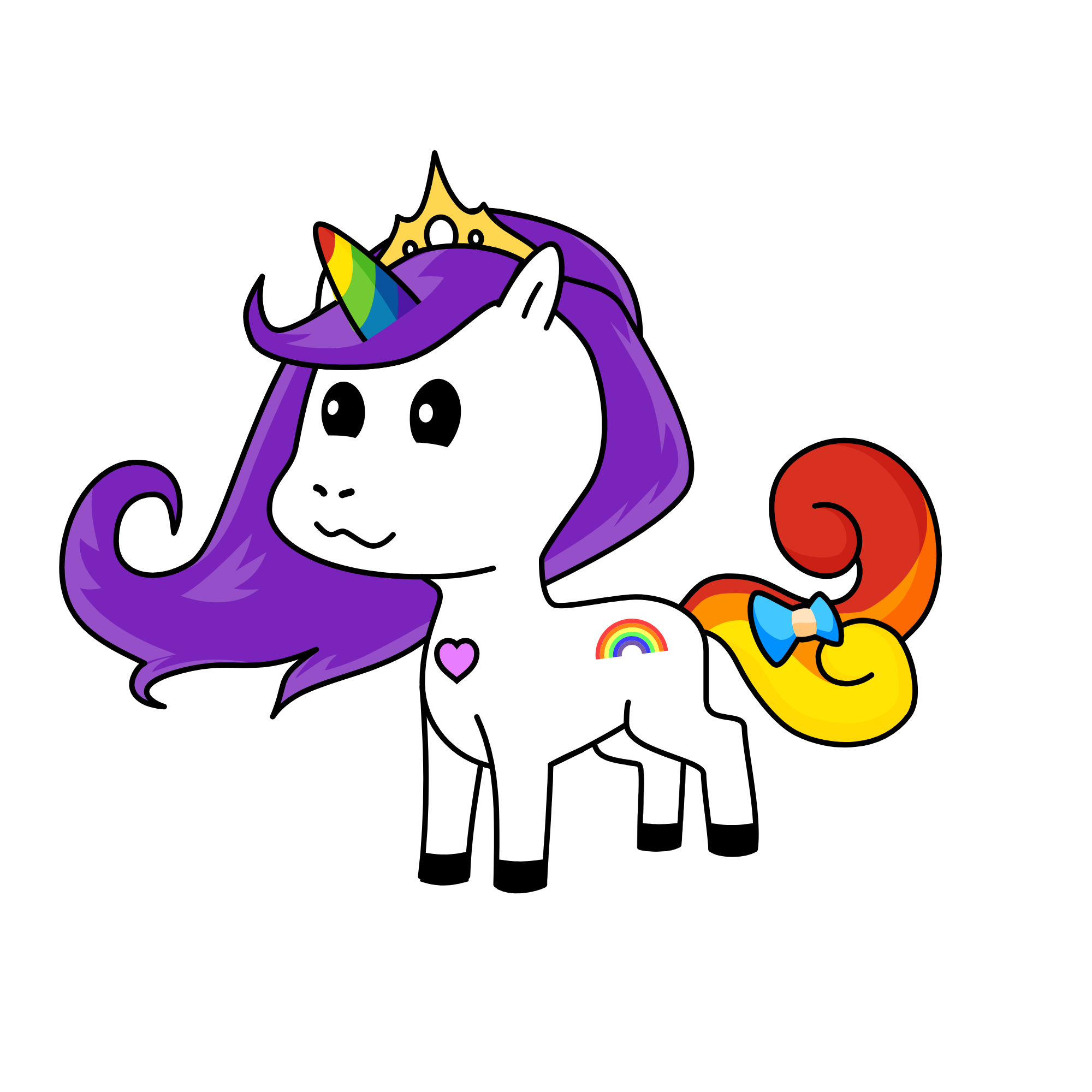 foxgamer, the unicorn