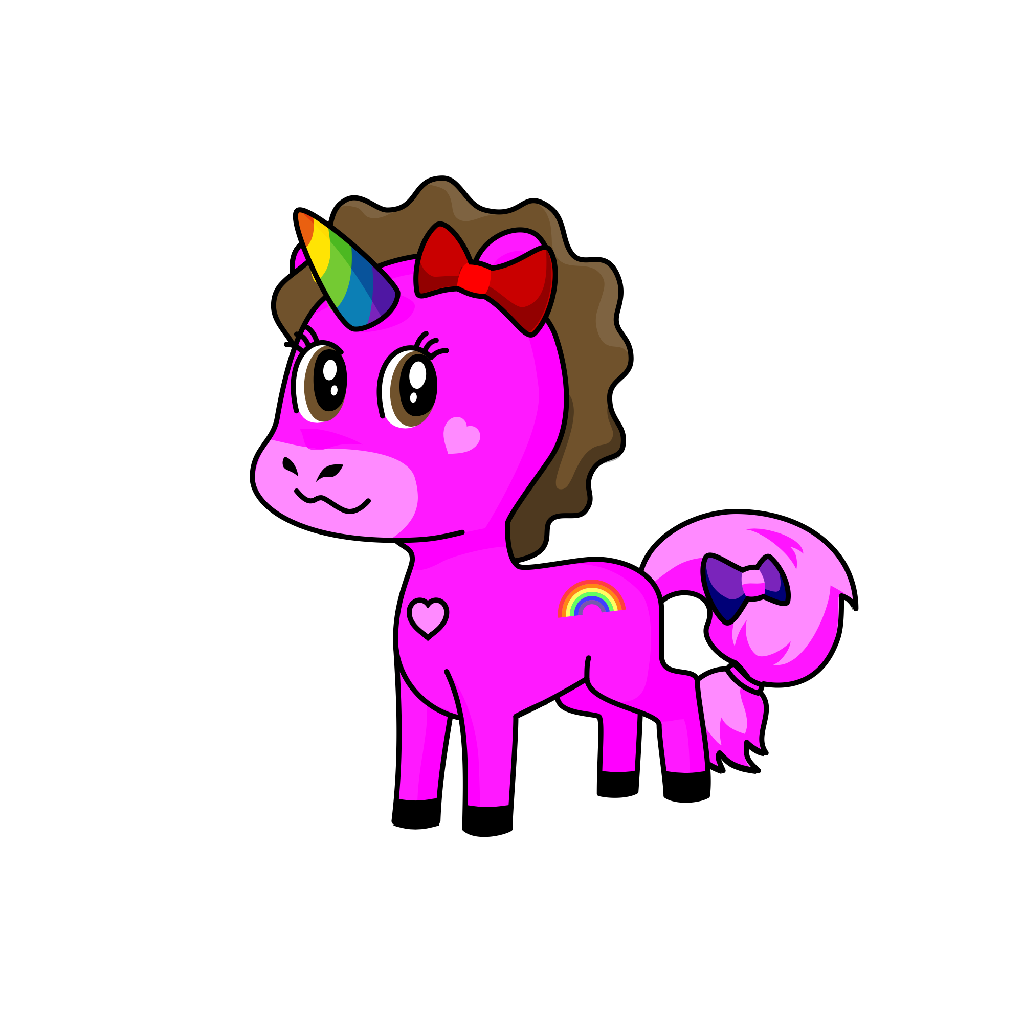 Pedro barrios kawaii, the unicorn