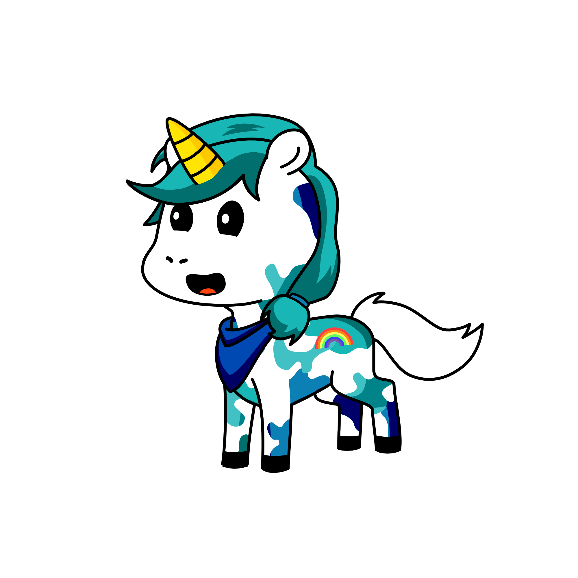 shudbciu2qebhj, the unicorn