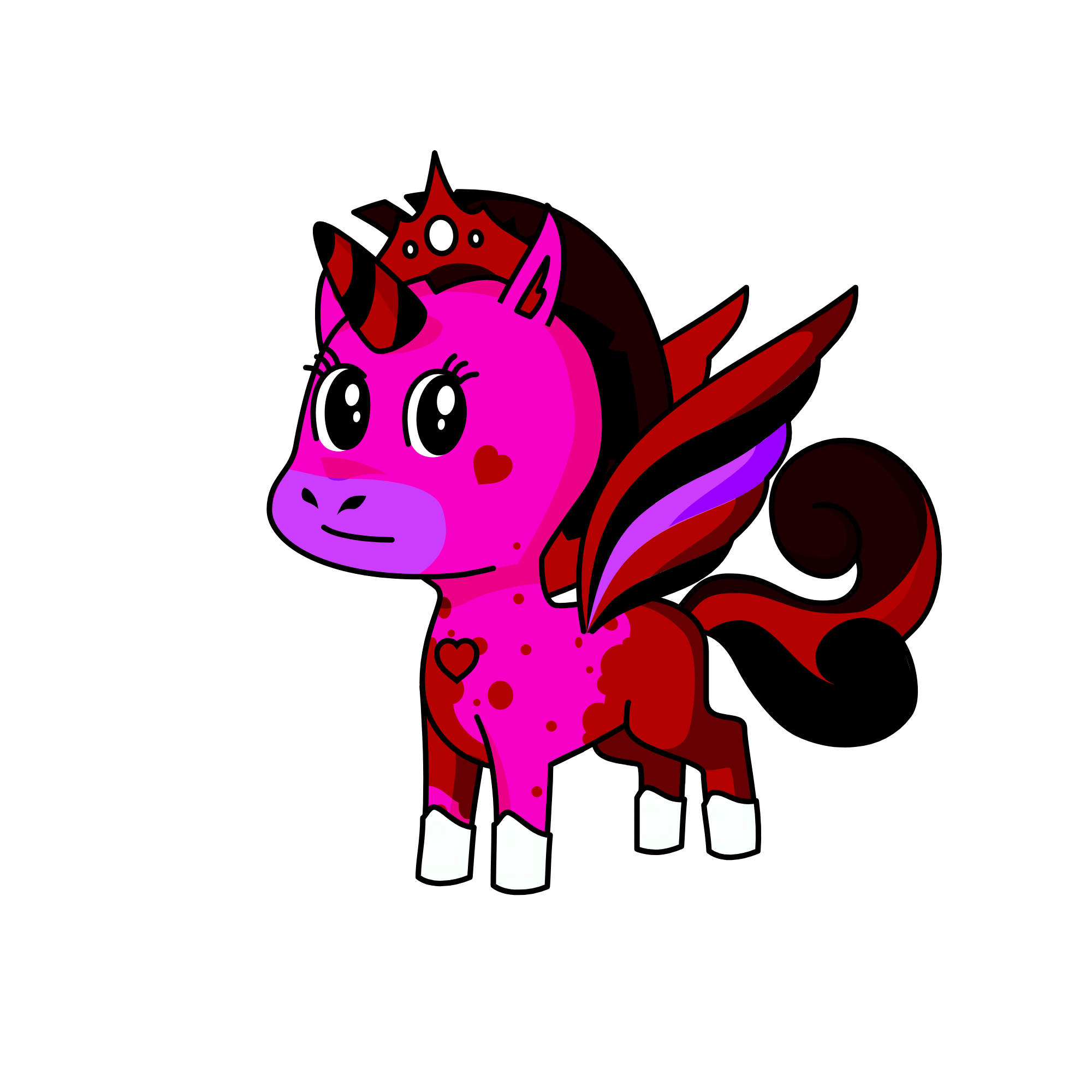 gracen da pretty princess, the unicorn
