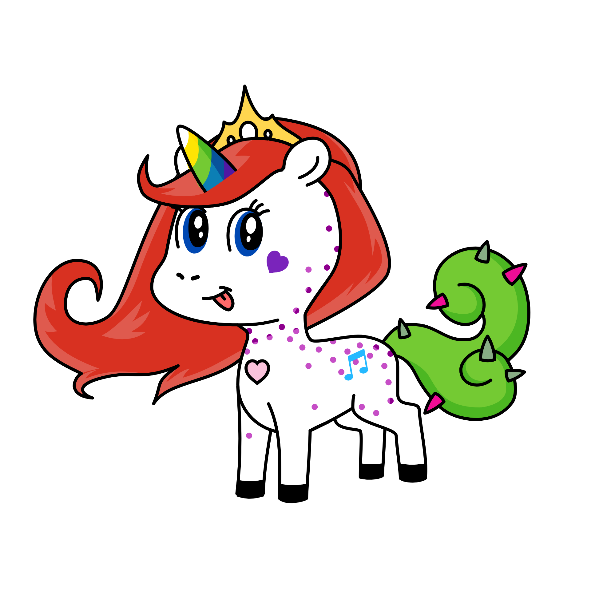 Sparkle, the unicorn