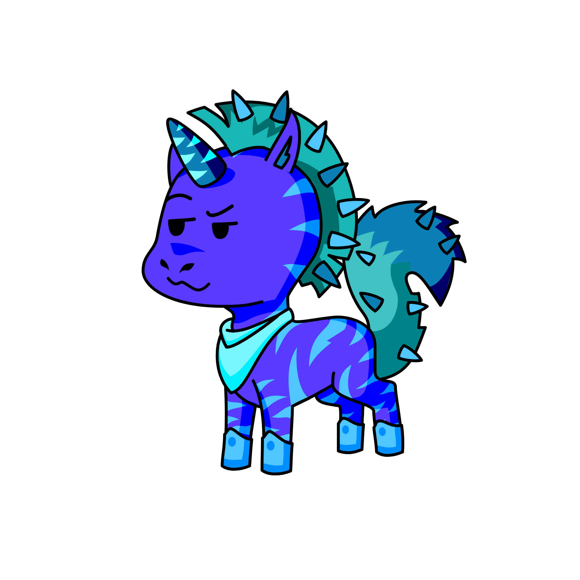 Riptide, the unicorn