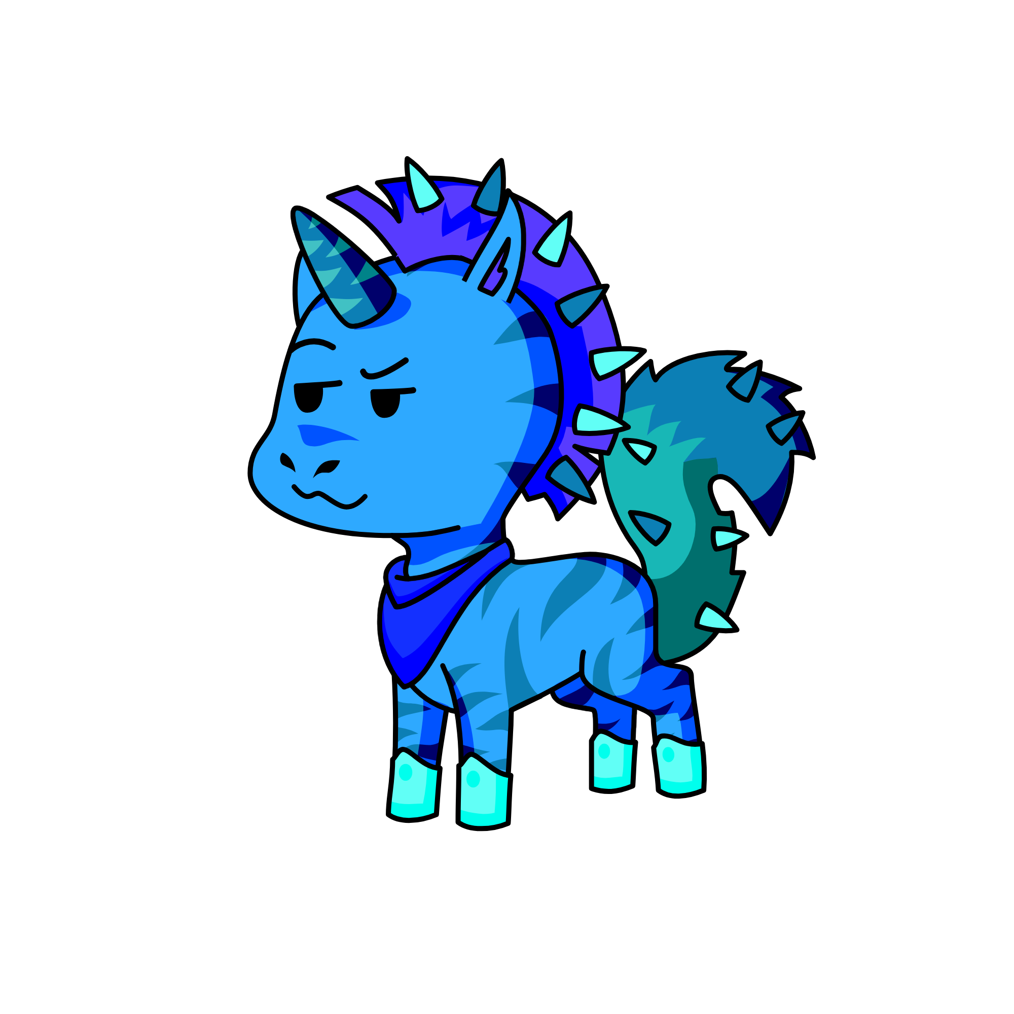 Riptide, the unicorn