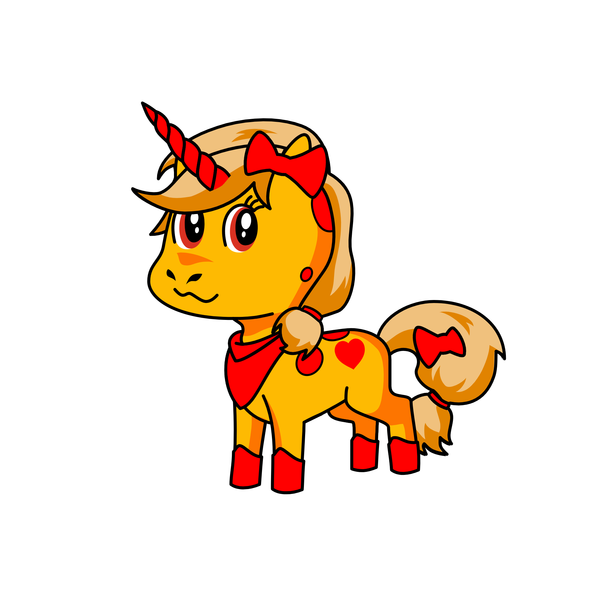 Pizza, the unicorn