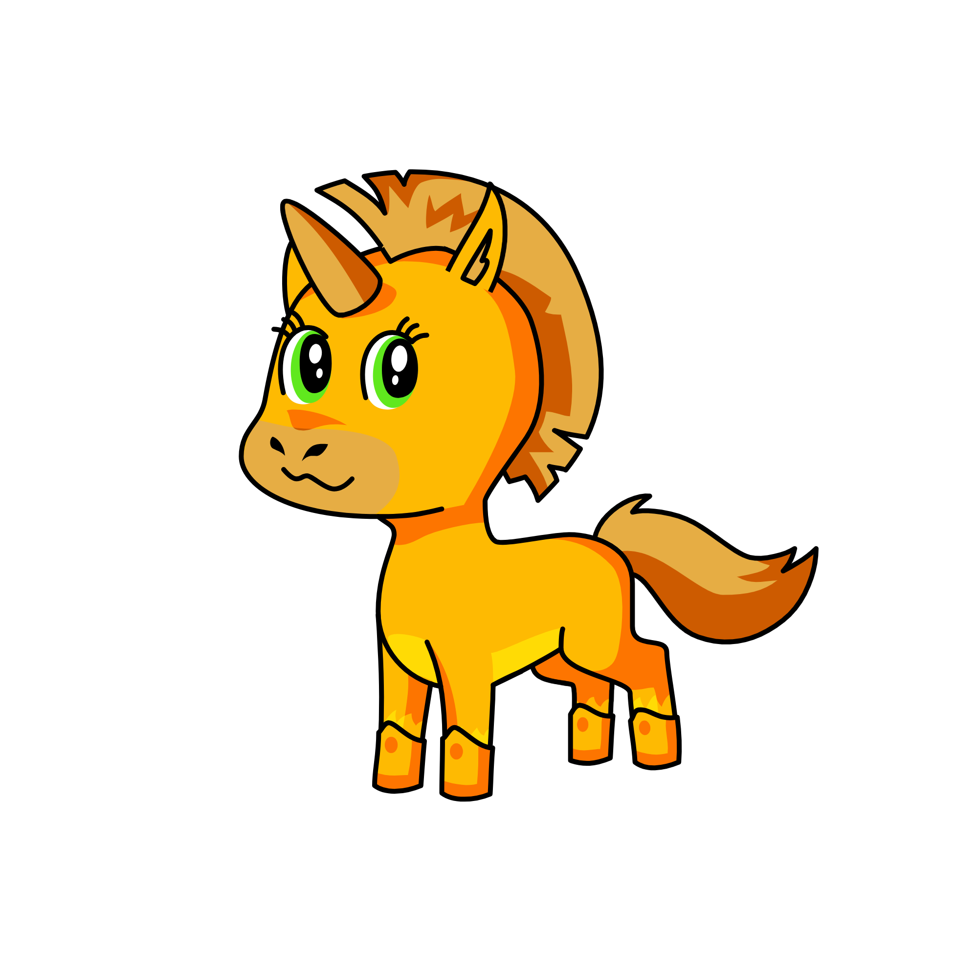 Sunny wof, the unicorn