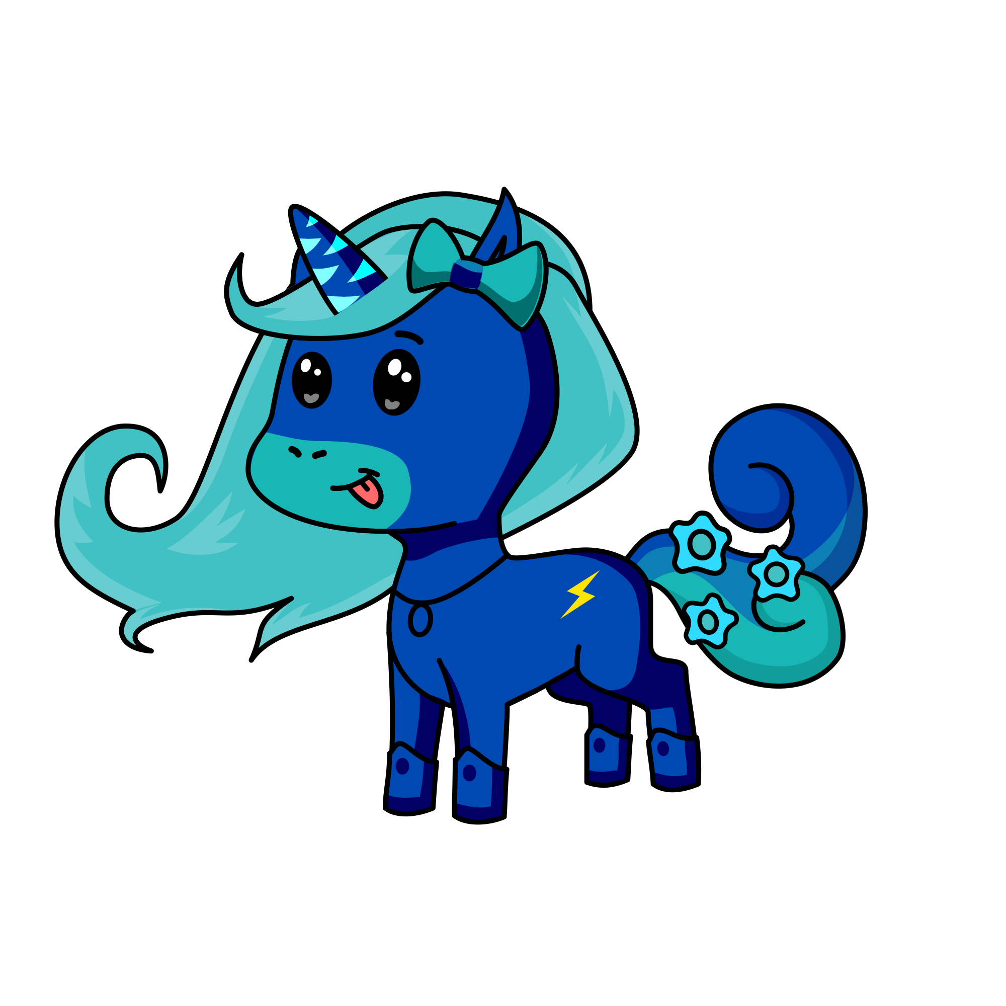 Lilly, the unicorn