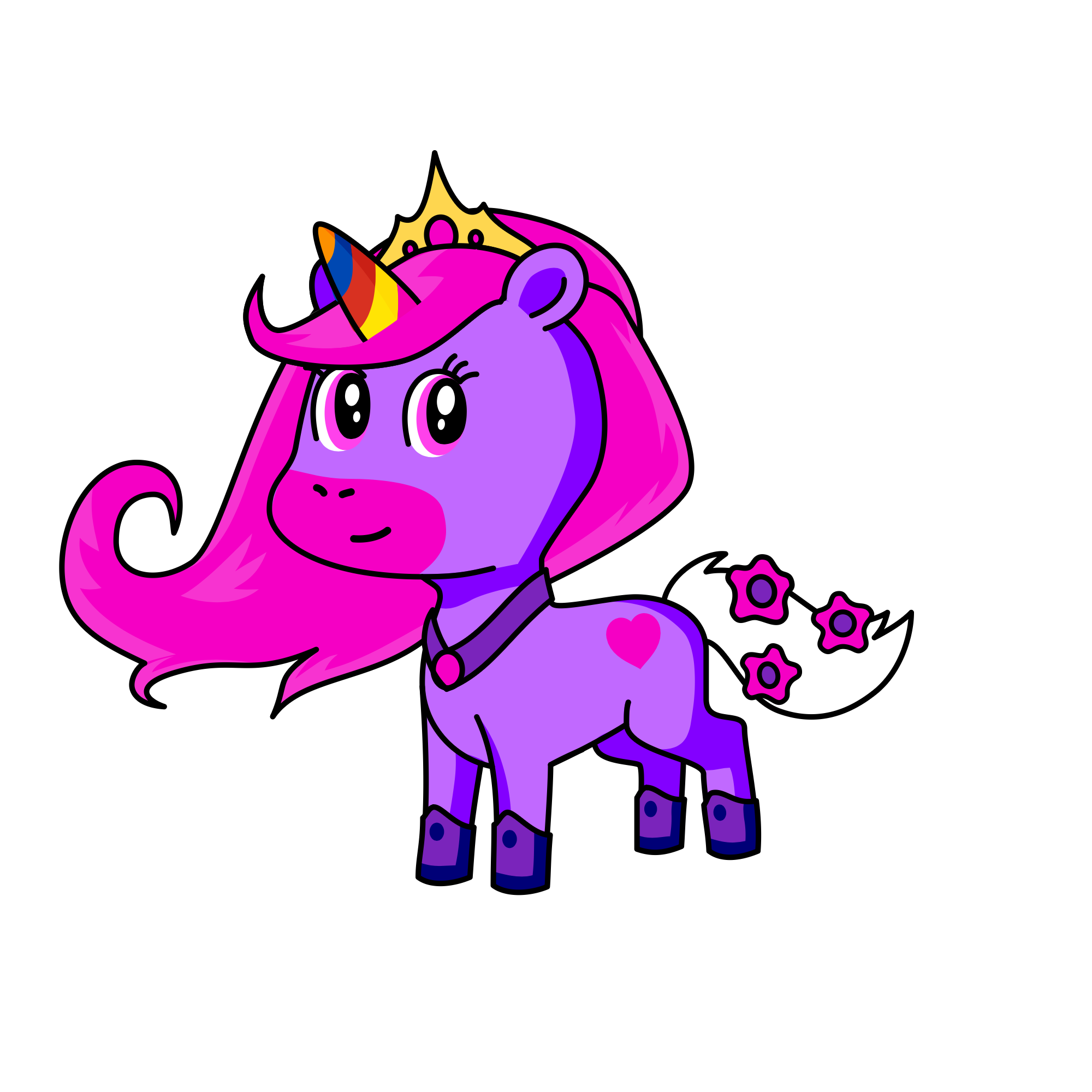 Megan Queen, the unicorn