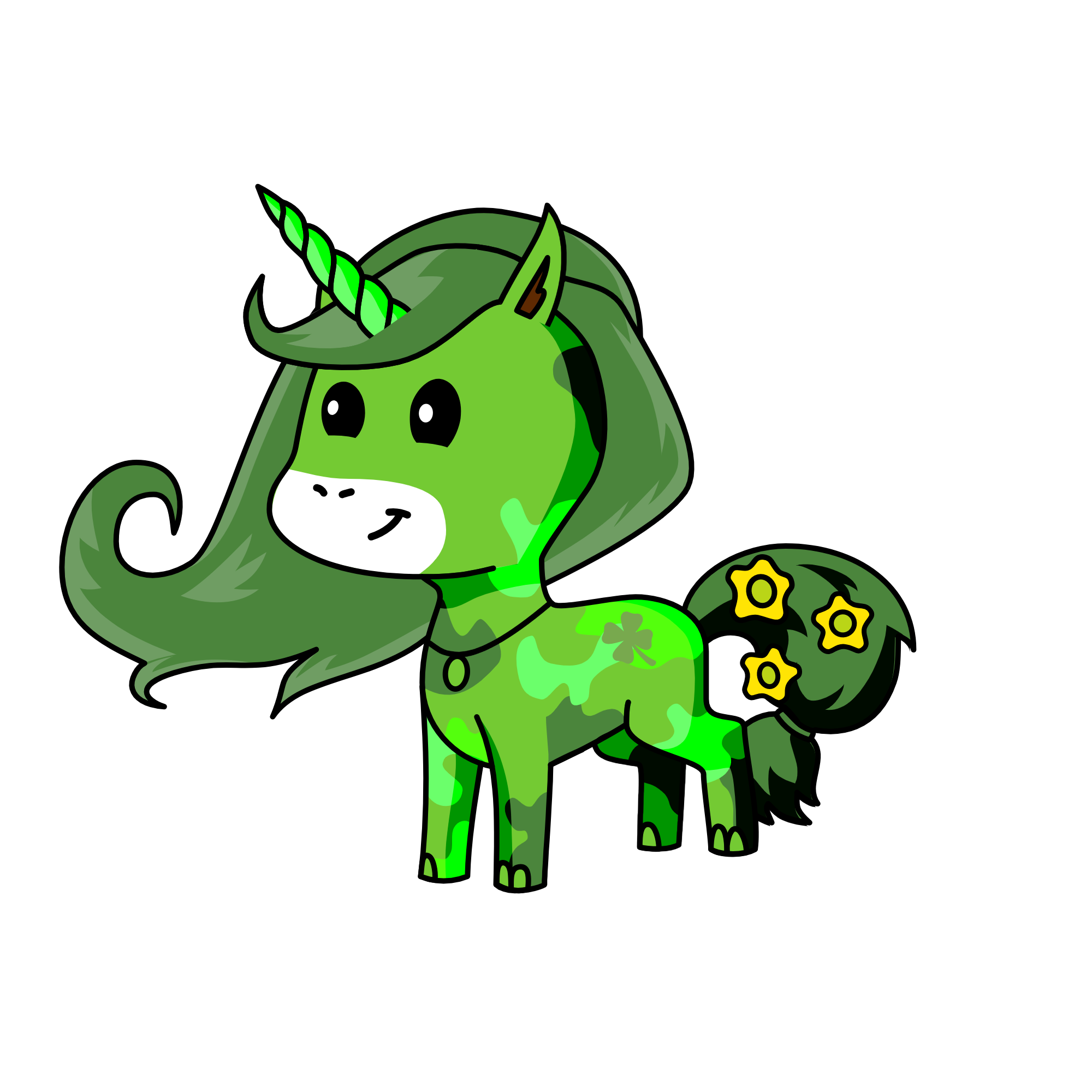 Tangle, the unicorn