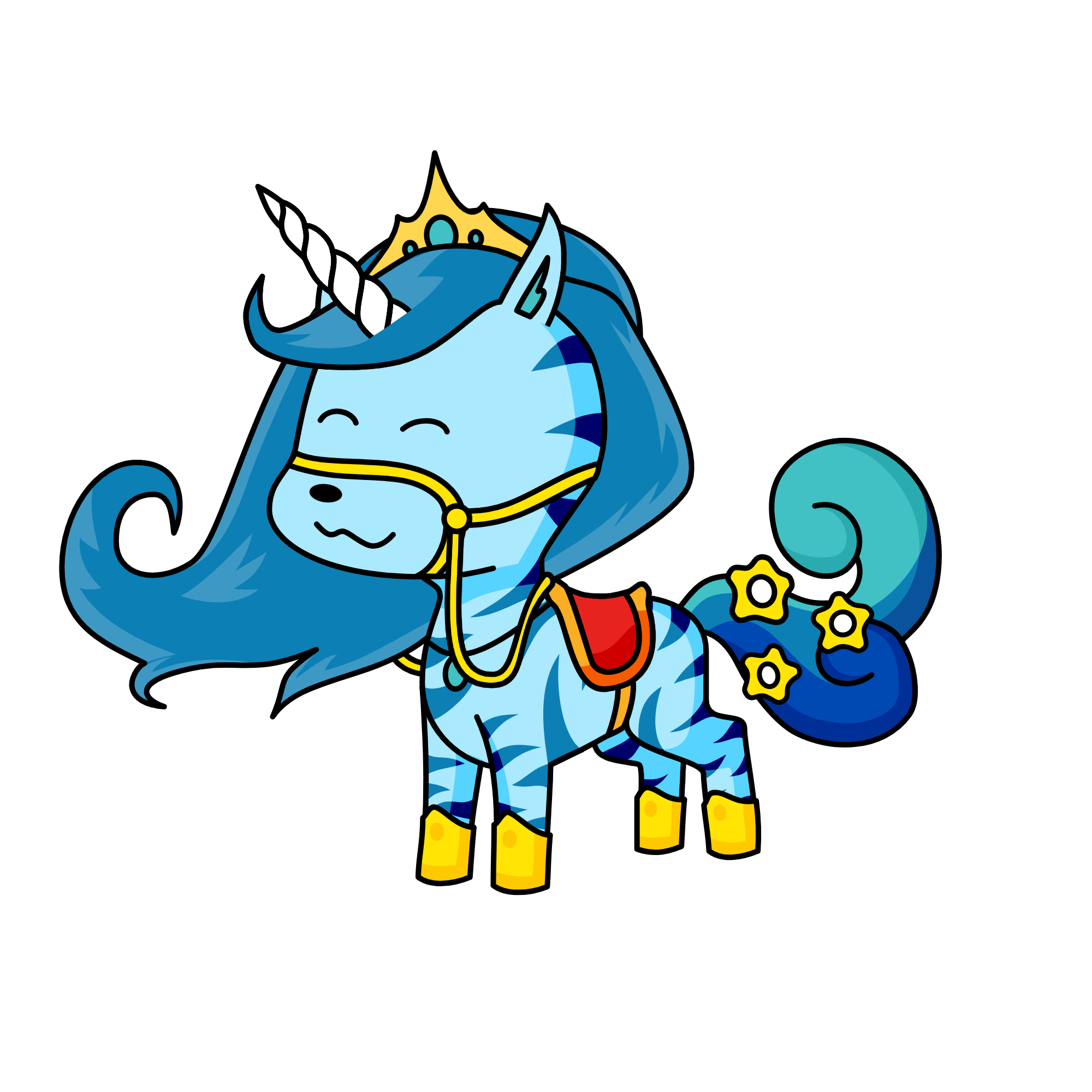 Sky, the unicorn