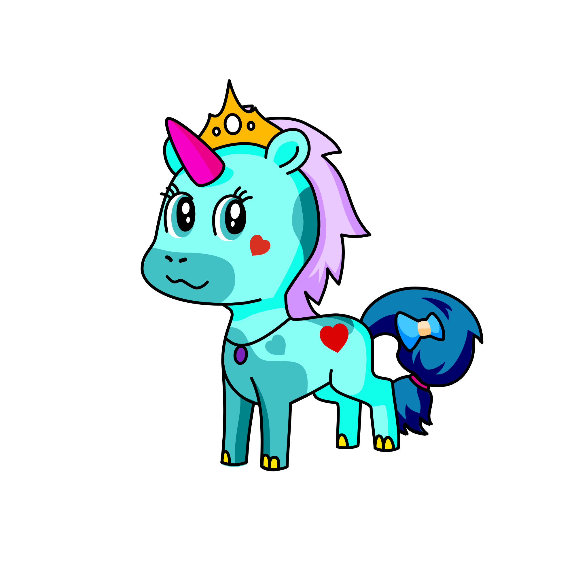 Cloudcicle, the unicorn