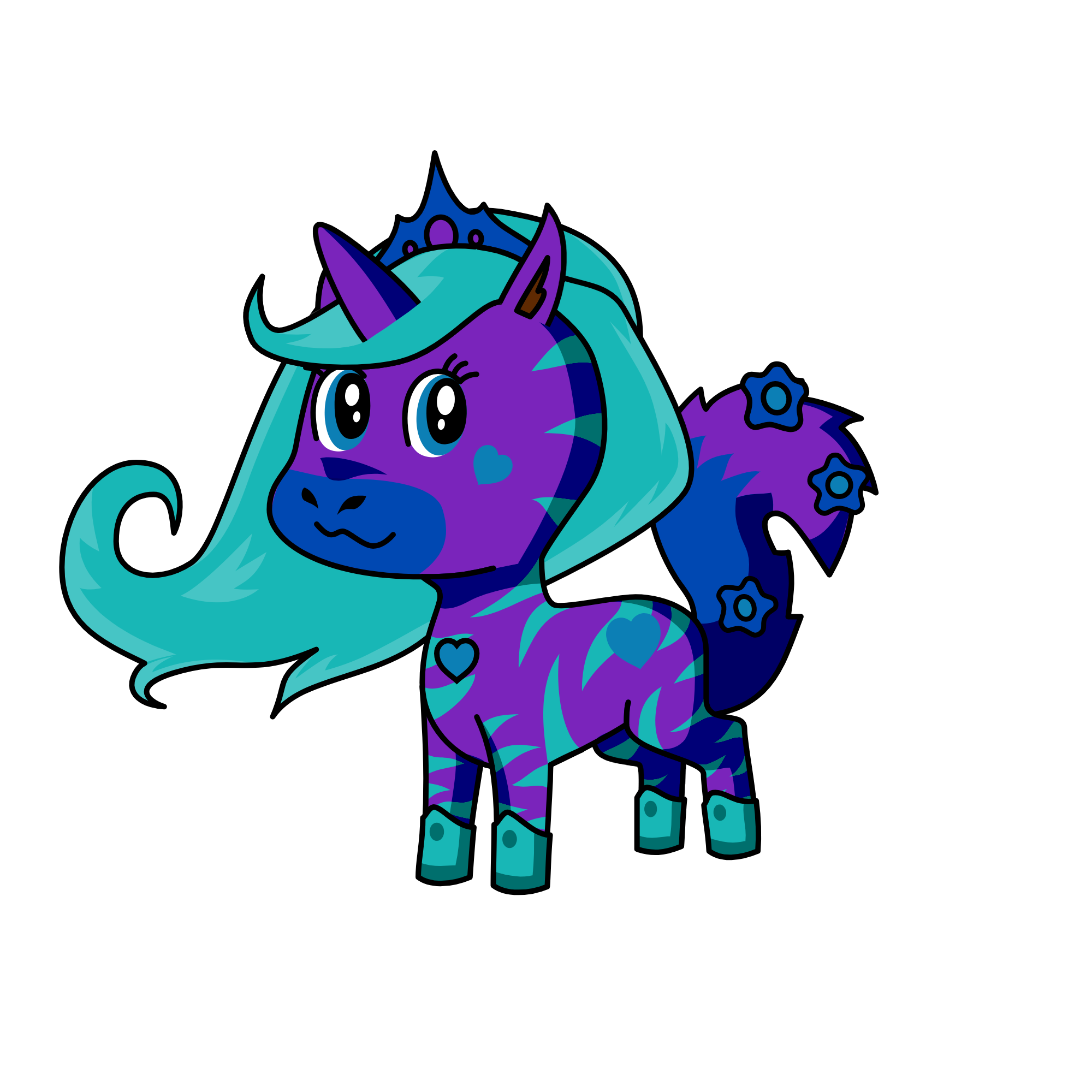 Luna, the unicorn