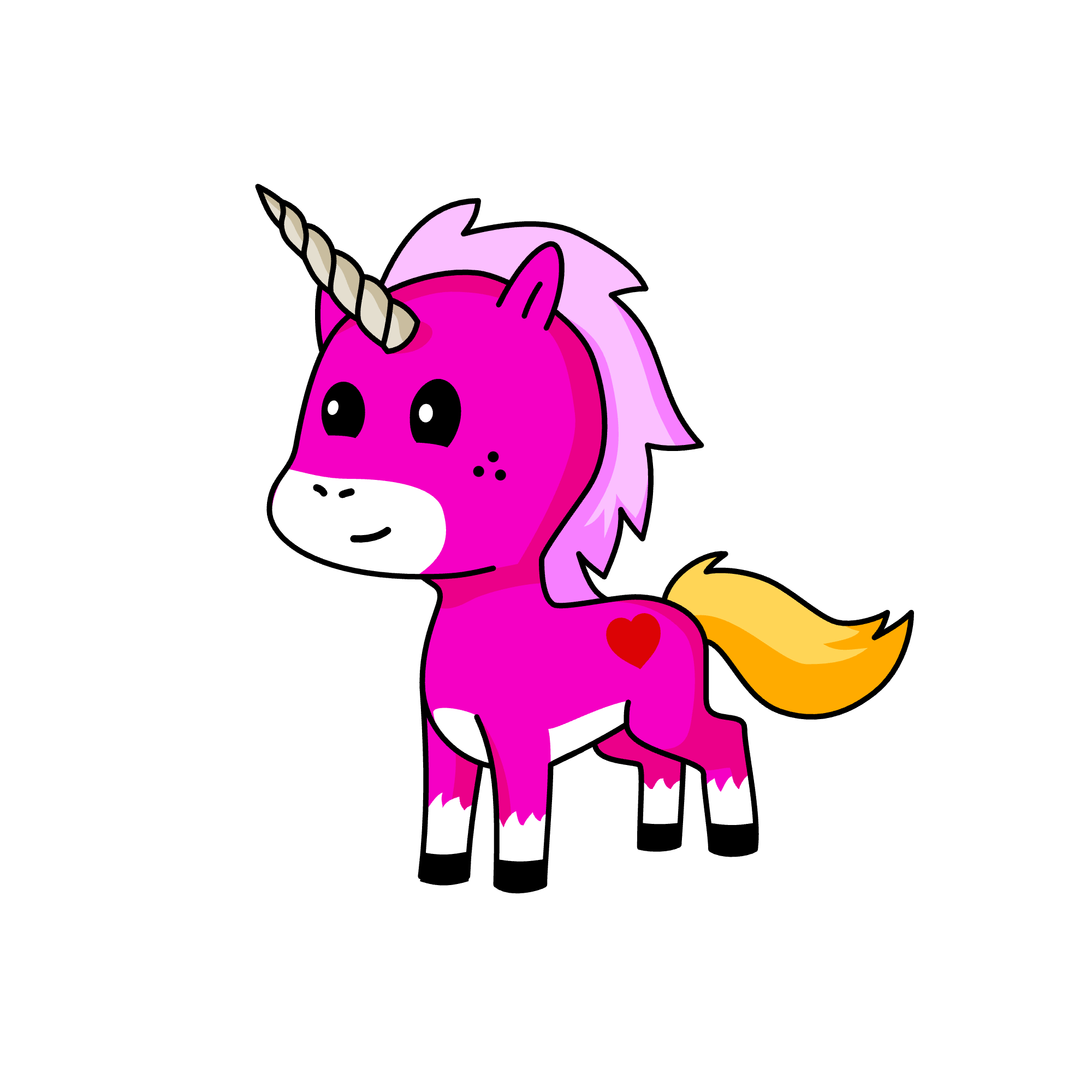 Boo, the unicorn