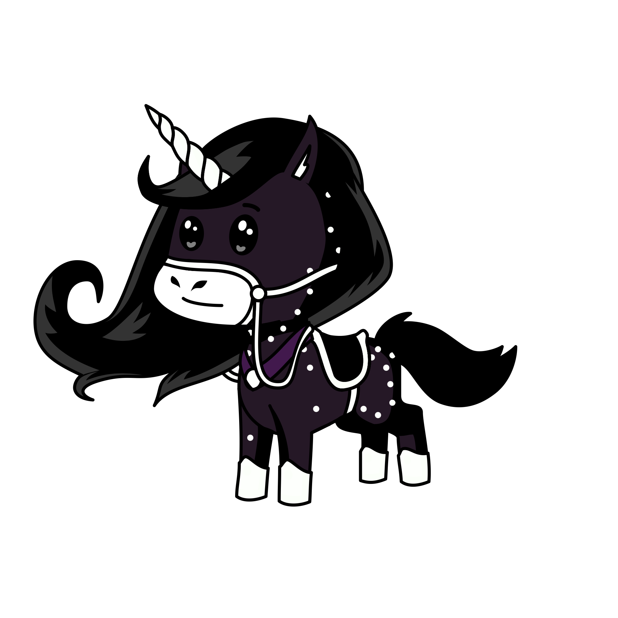 Midnight, the unicorn