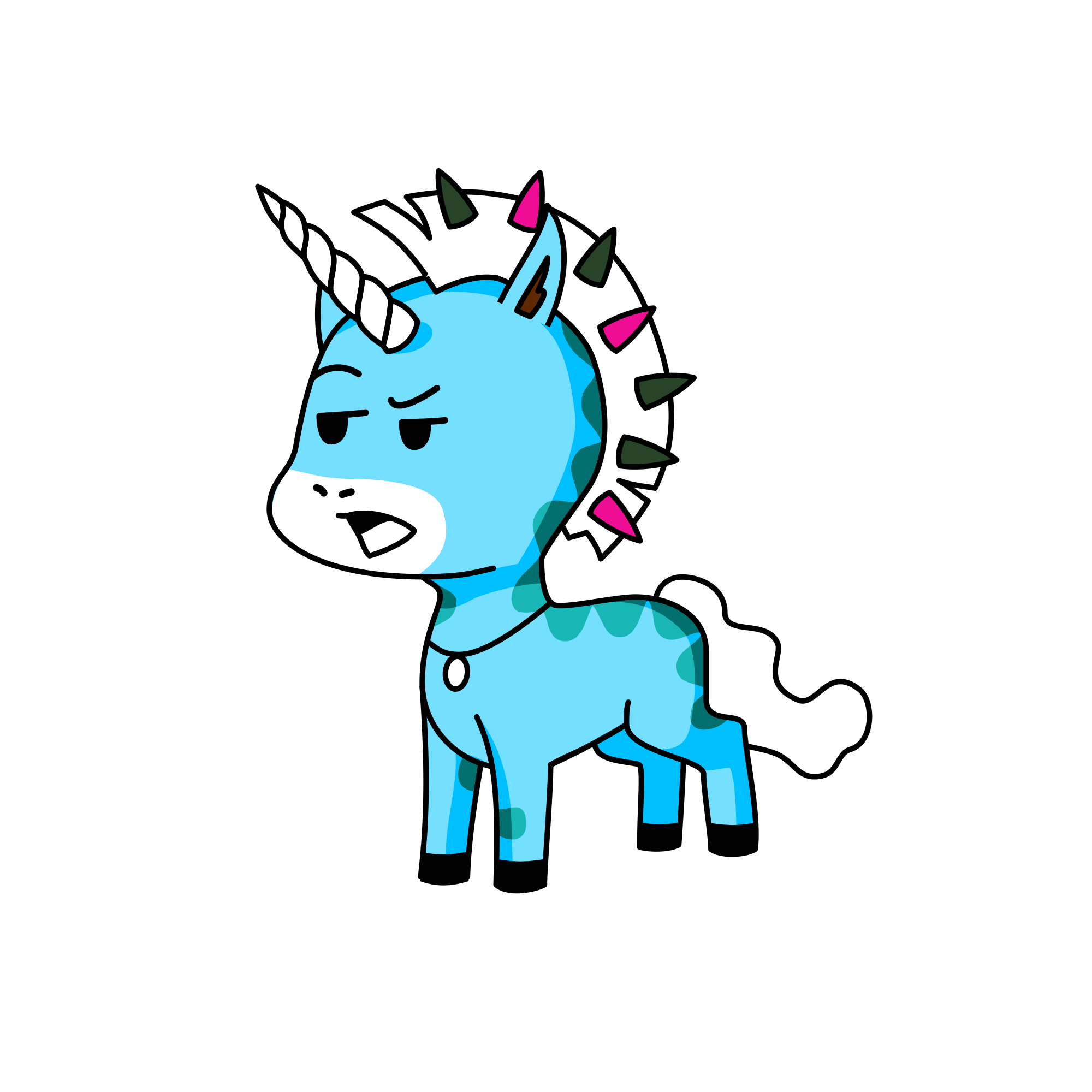 Crazy Pegasus , the unicorn