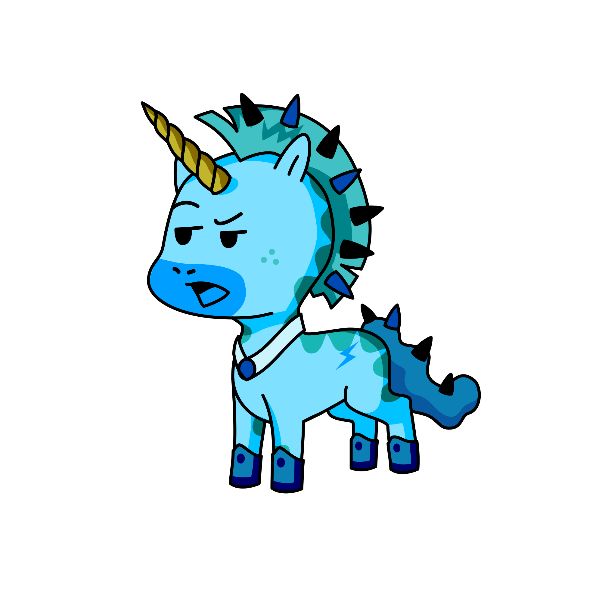 Crazy Pegasus , the unicorn