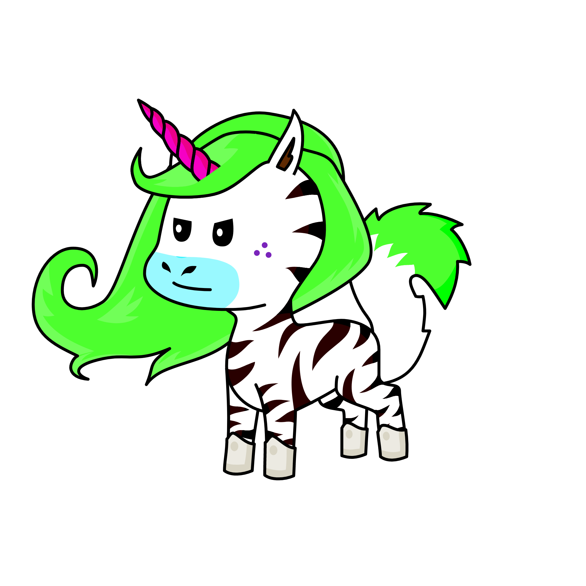 scarlet, the unicorn