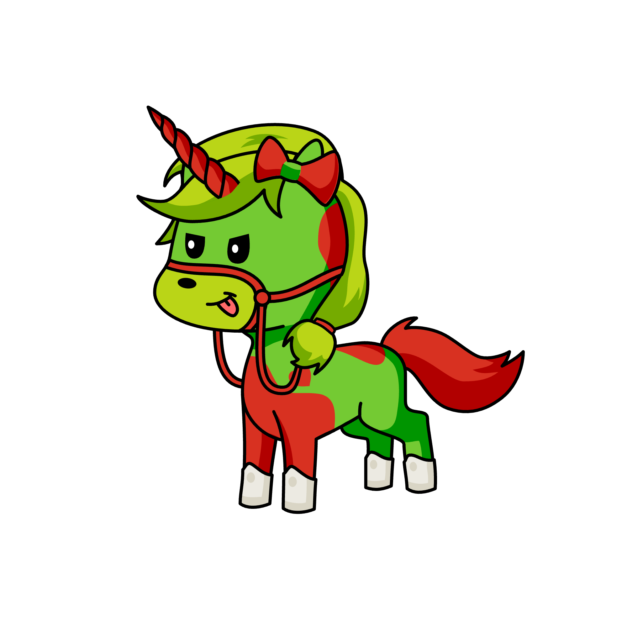 grinchicornasaurus, the unicorn