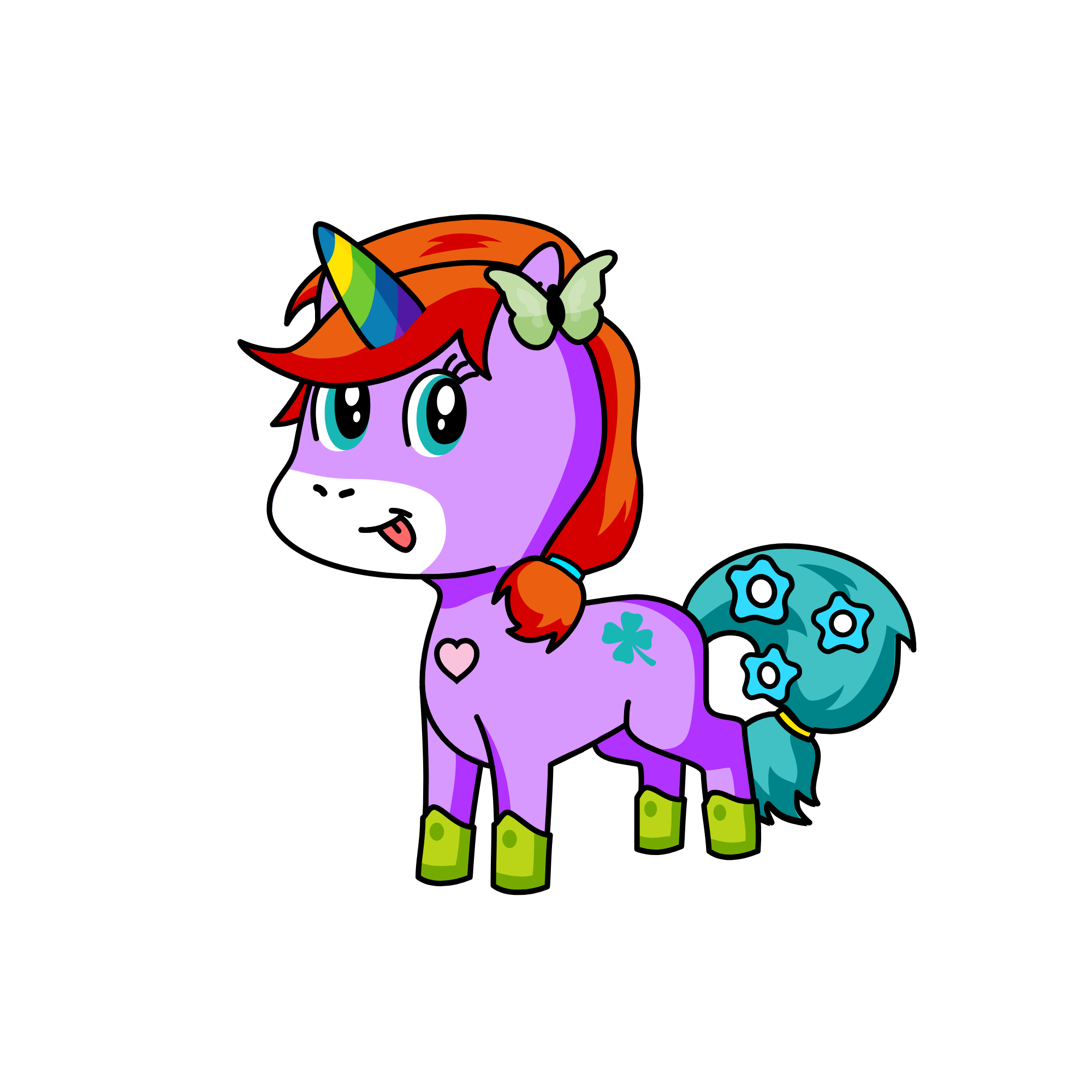 tiana, the unicorn