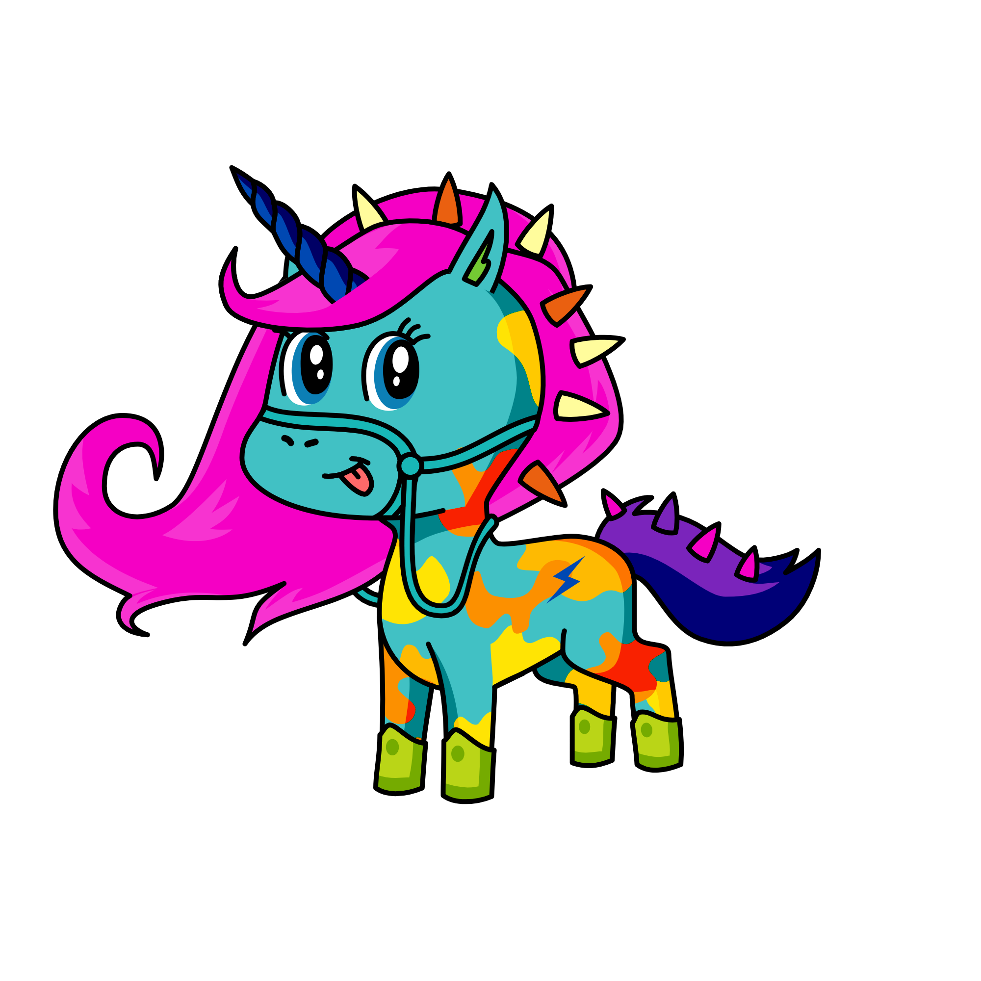 rainbowz, the unicorn