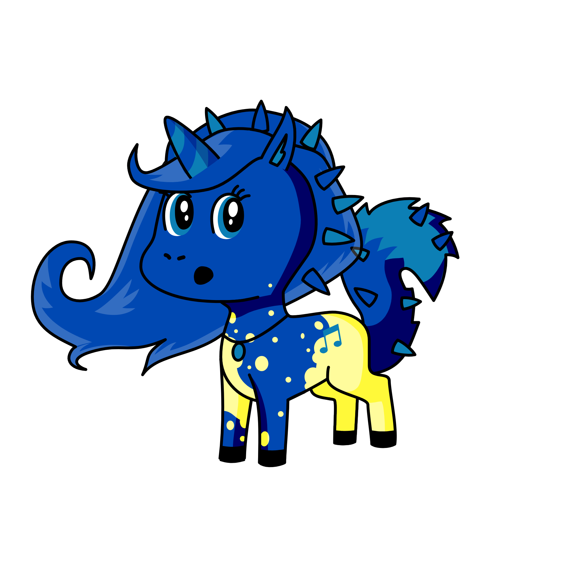 blues , the unicorn