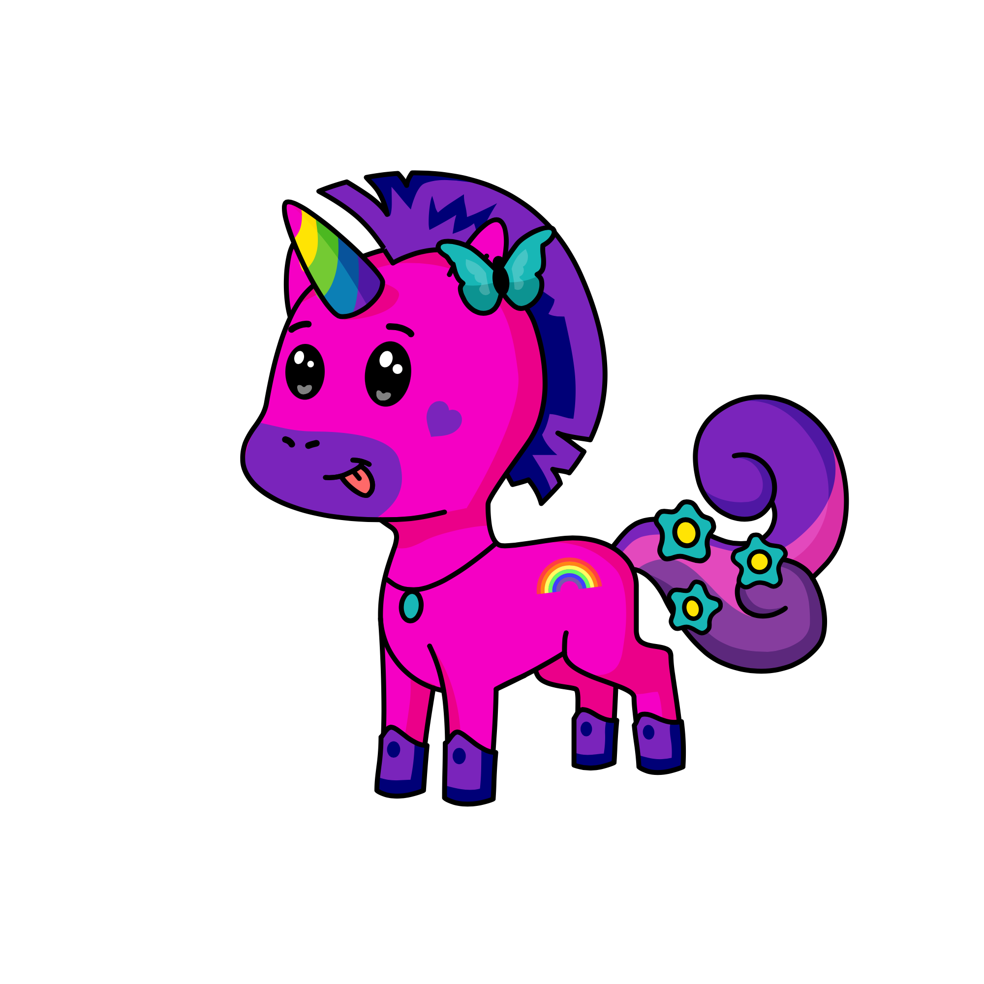 Magic, the unicorn