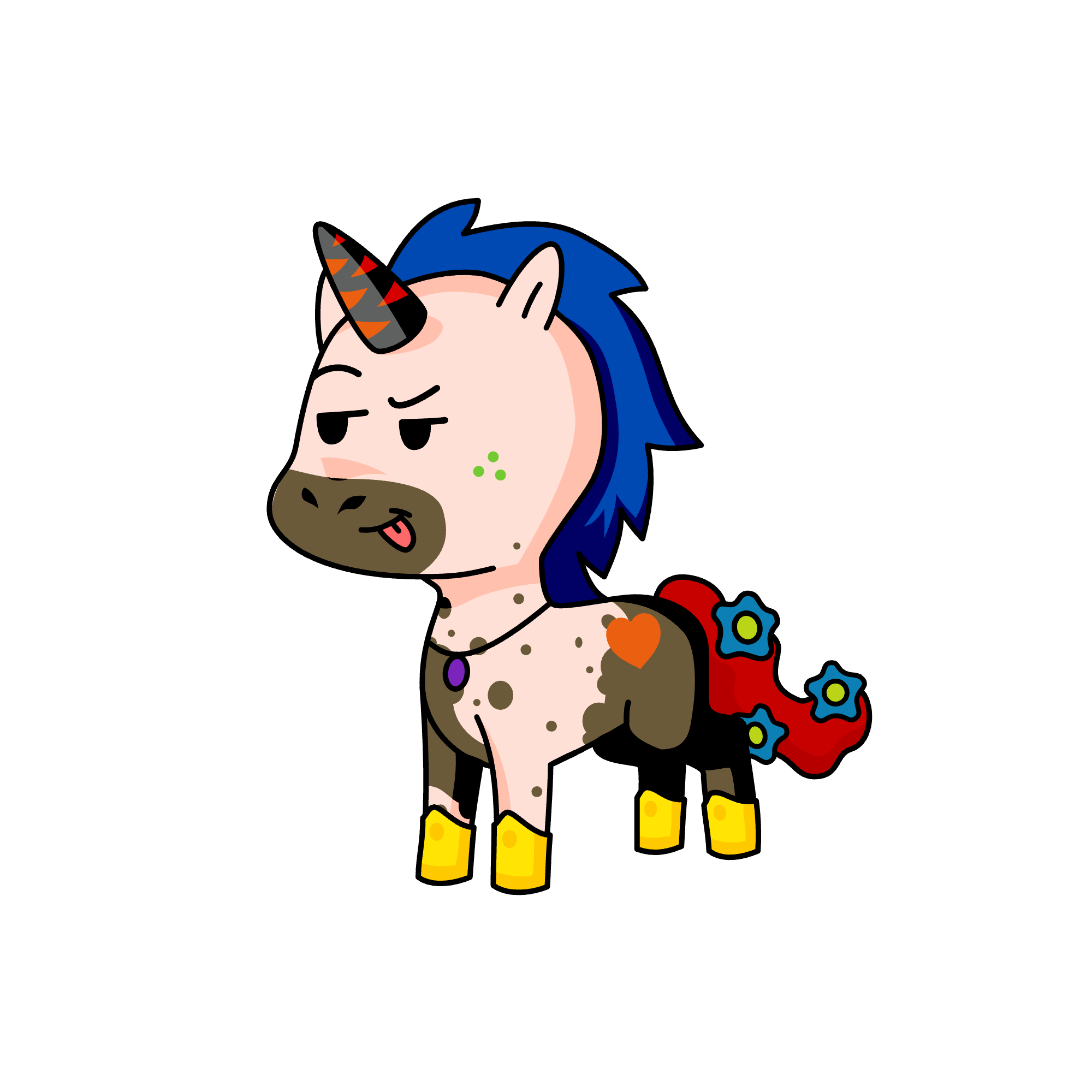 Stolzite the Root Beer Unicorn , the unicorn