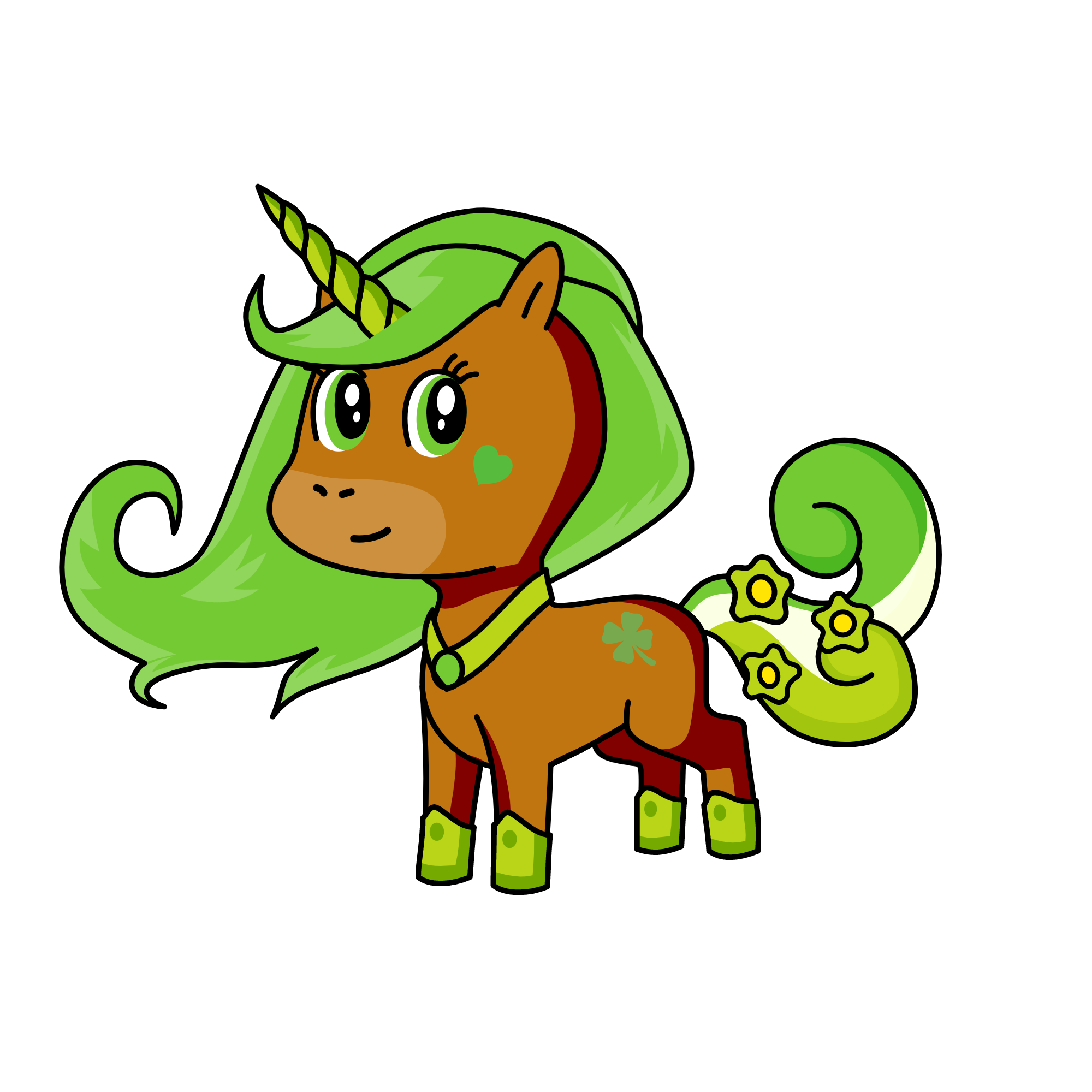blossom, the unicorn