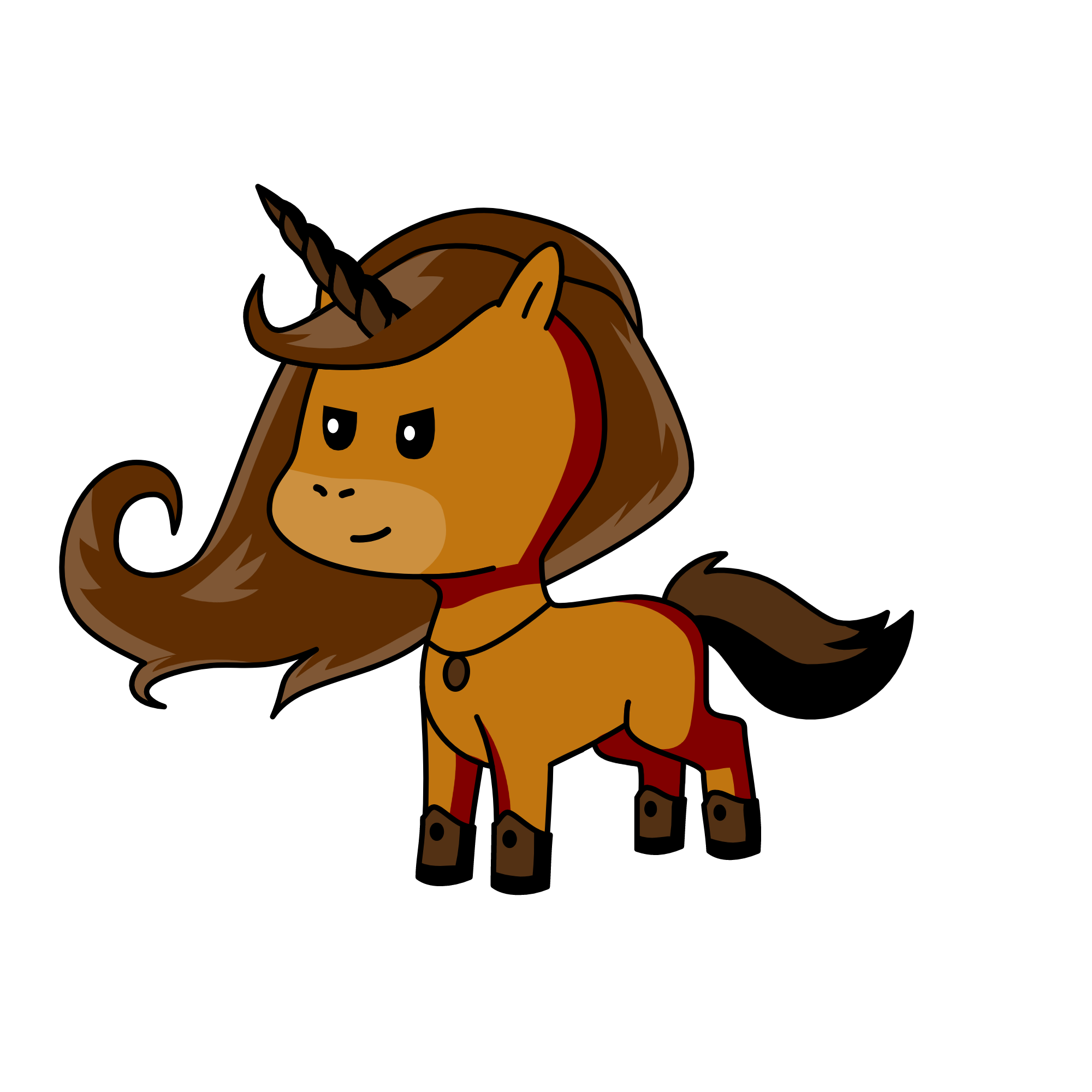 Enona, the unicorn