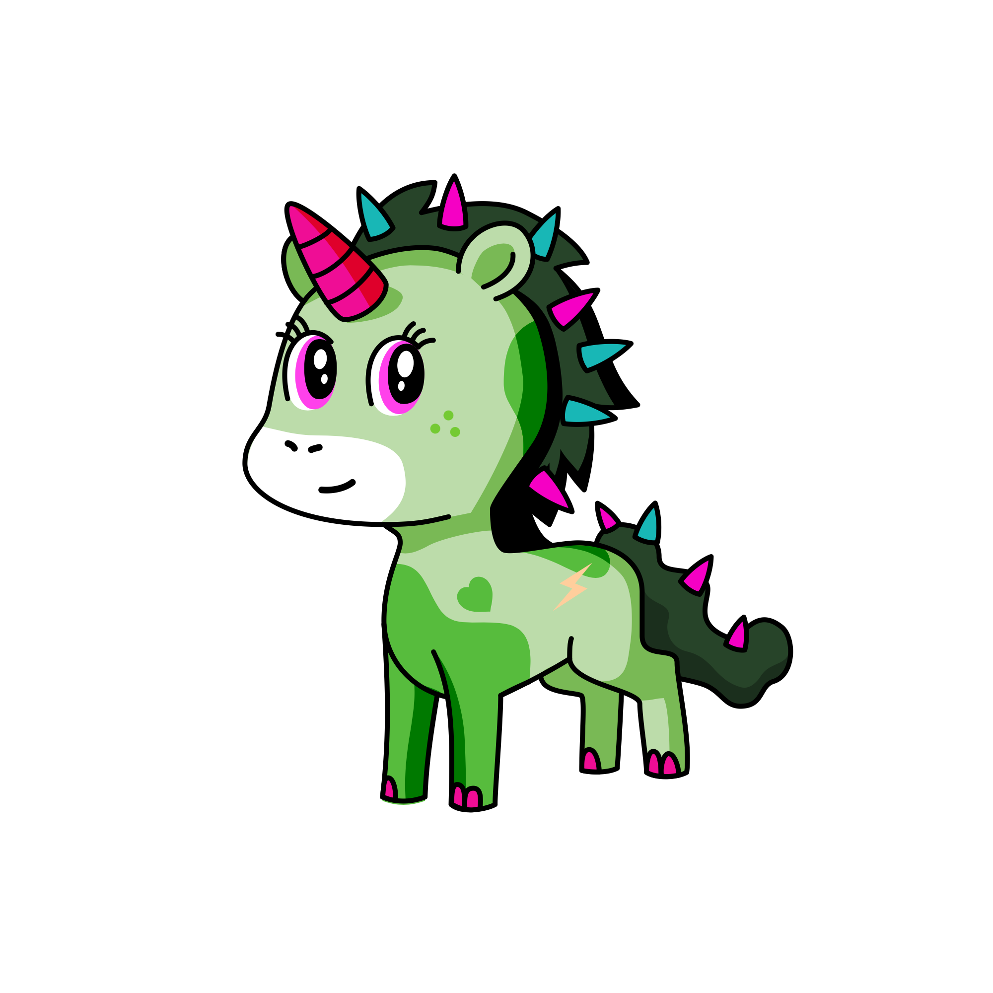 Danasty, the unicorn