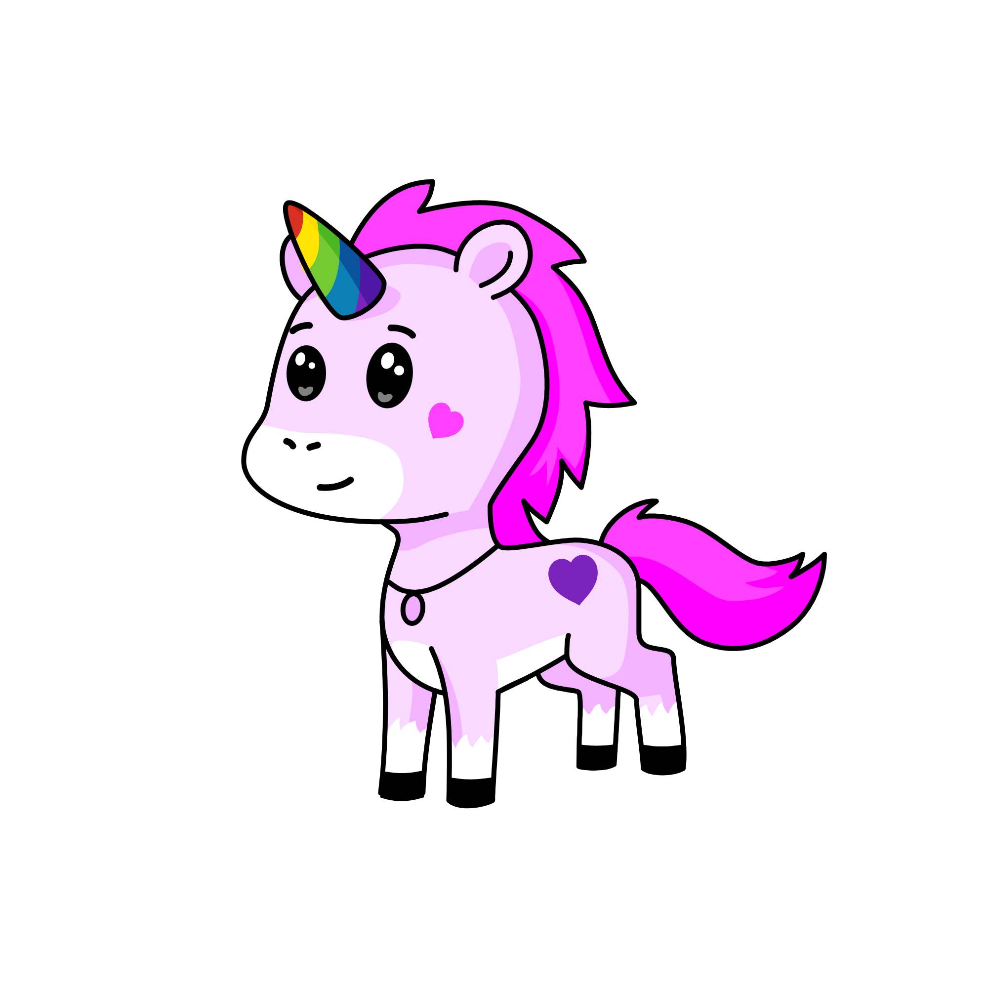 Pookie, the unicorn