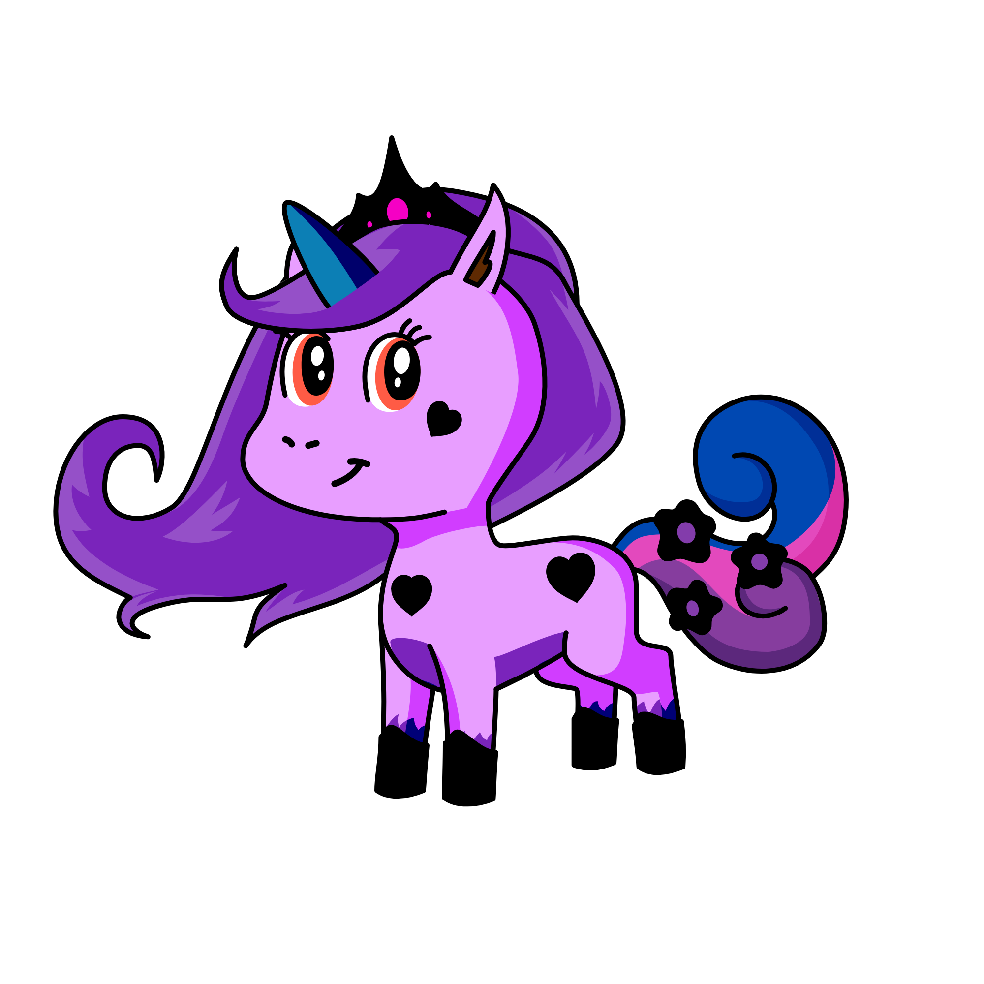 sasy sylvie, the unicorn
