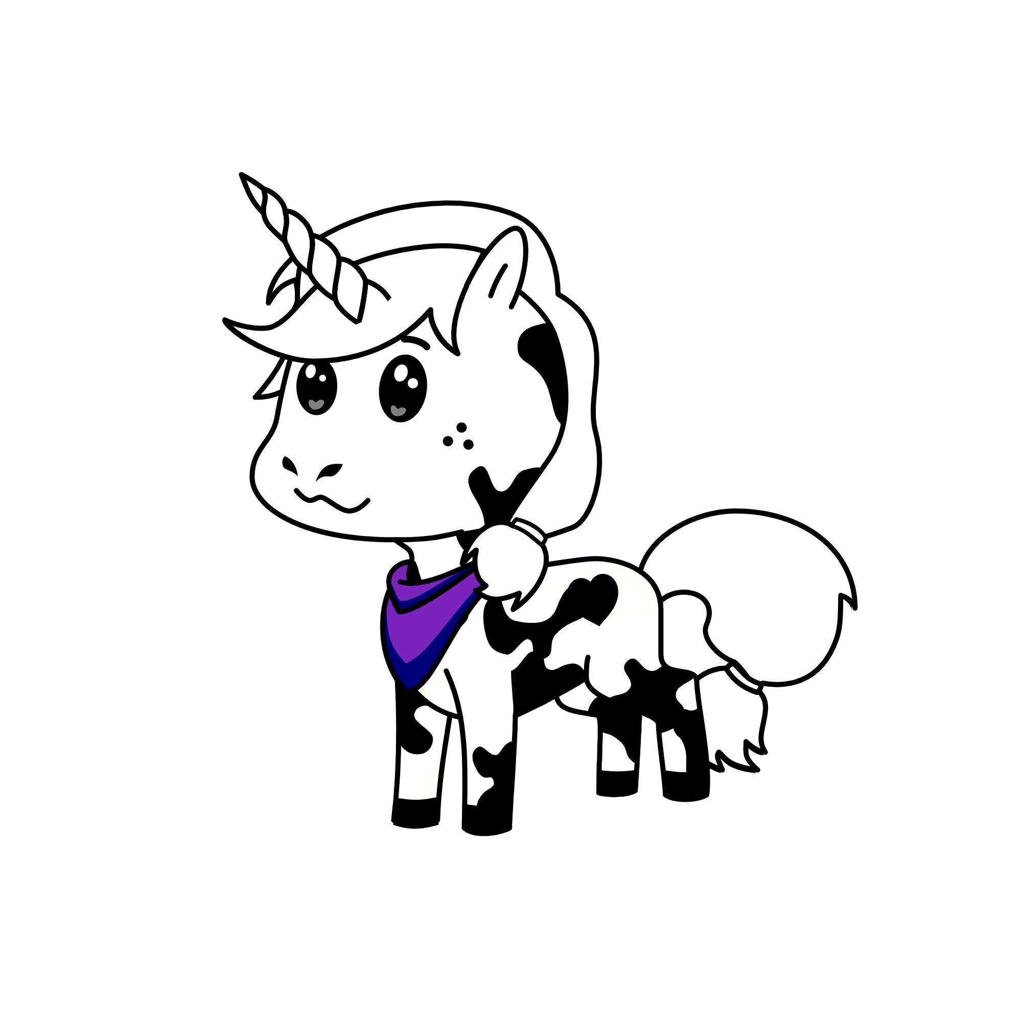 Moo Cow :3, the unicorn