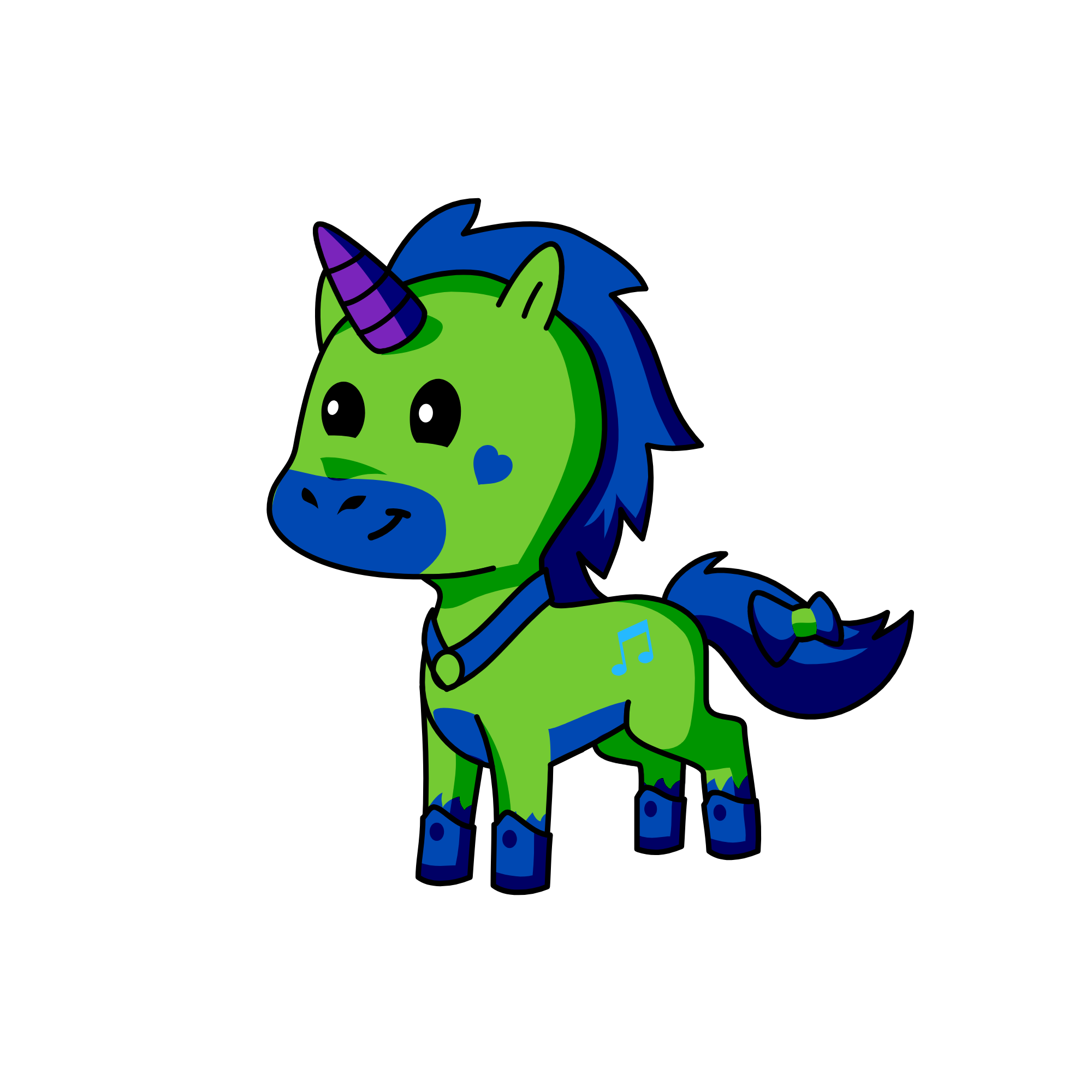 :3, the unicorn