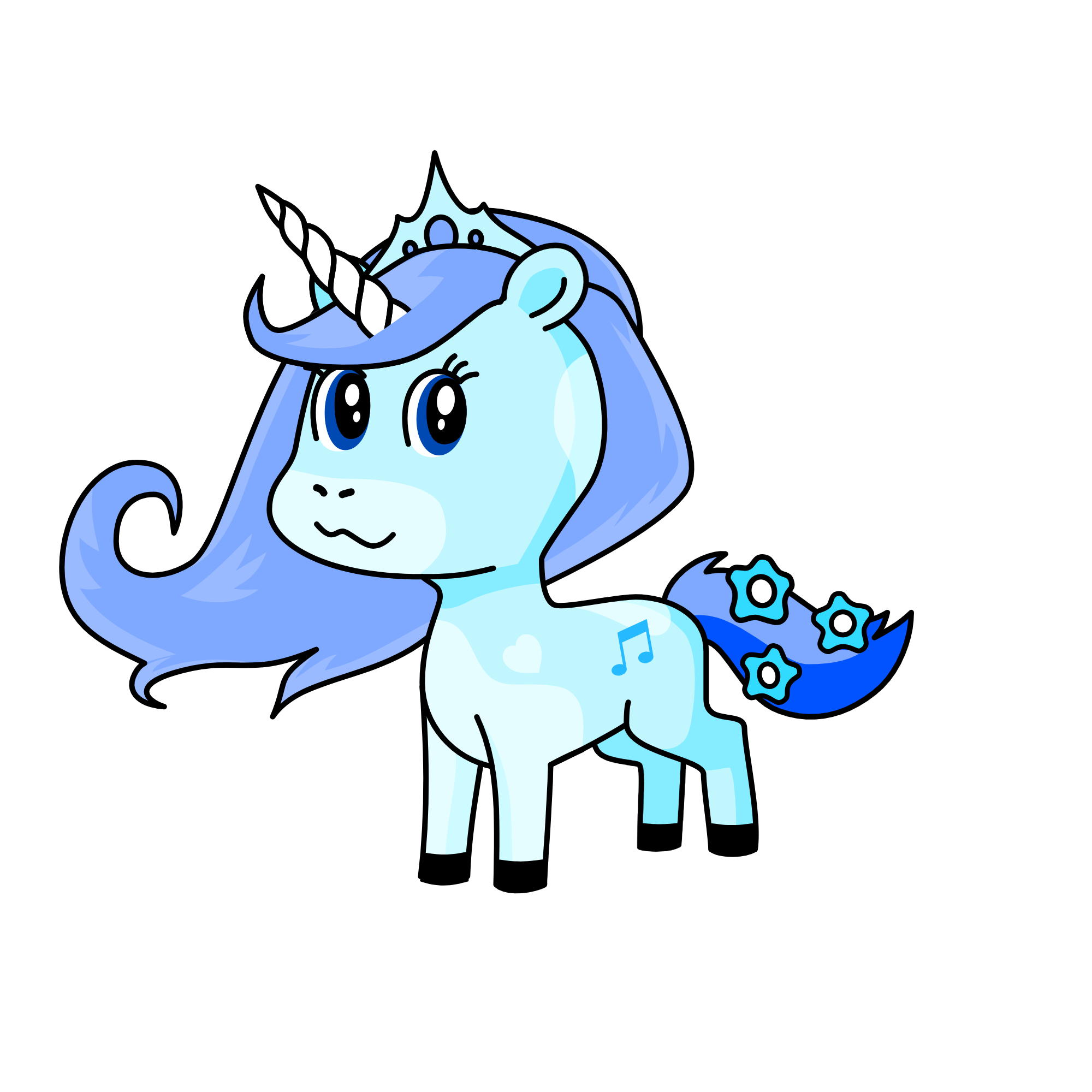 snow, the unicorn
