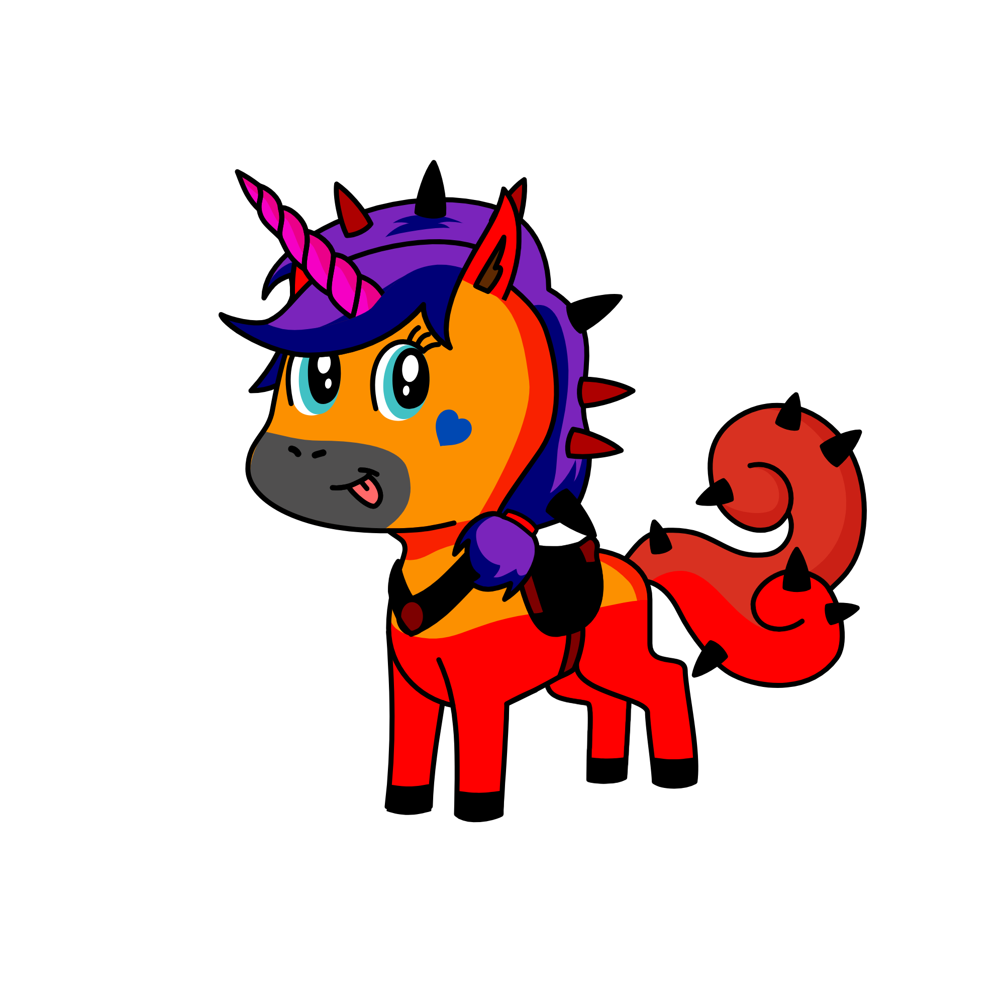 Götüm, the unicorn