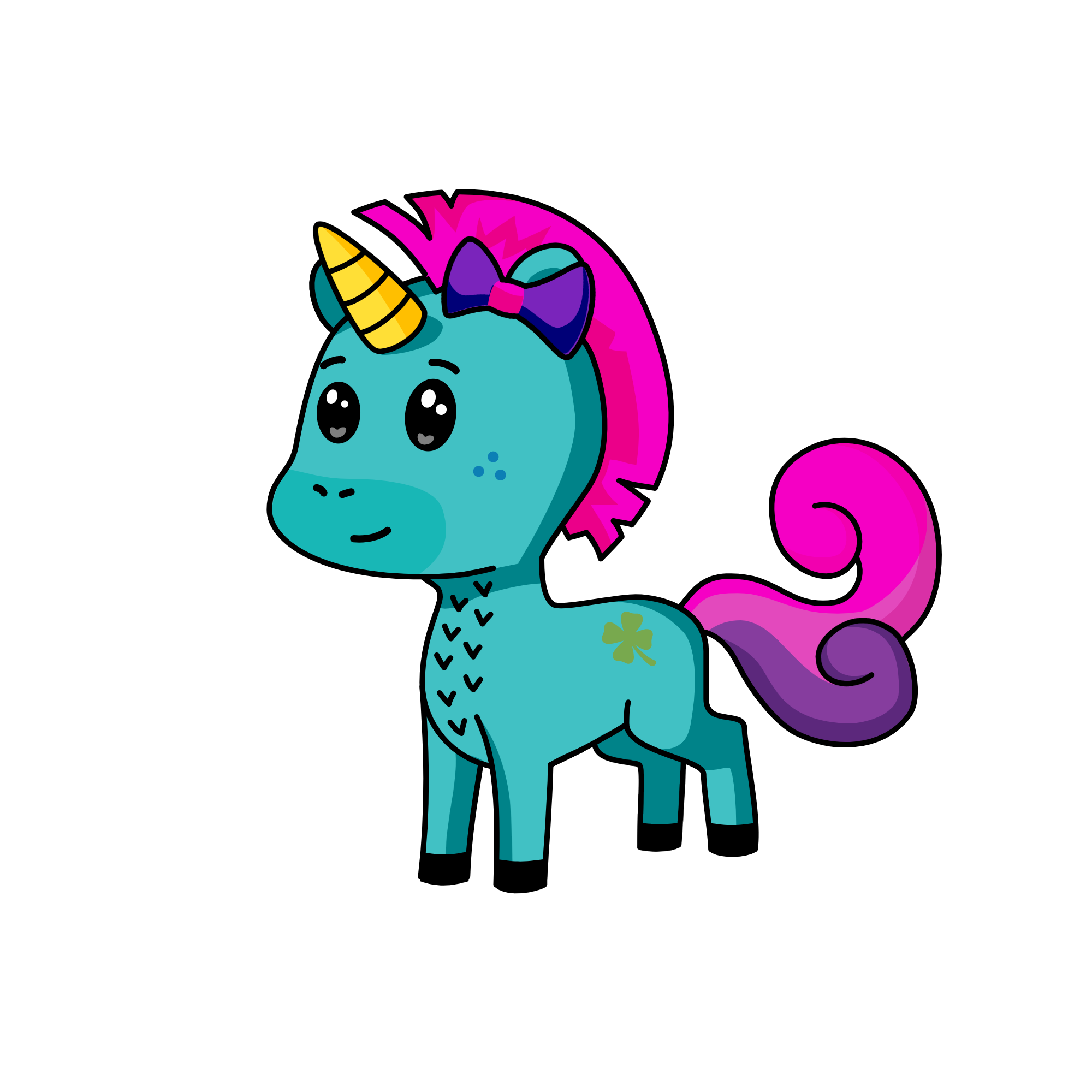 Busk, the unicorn