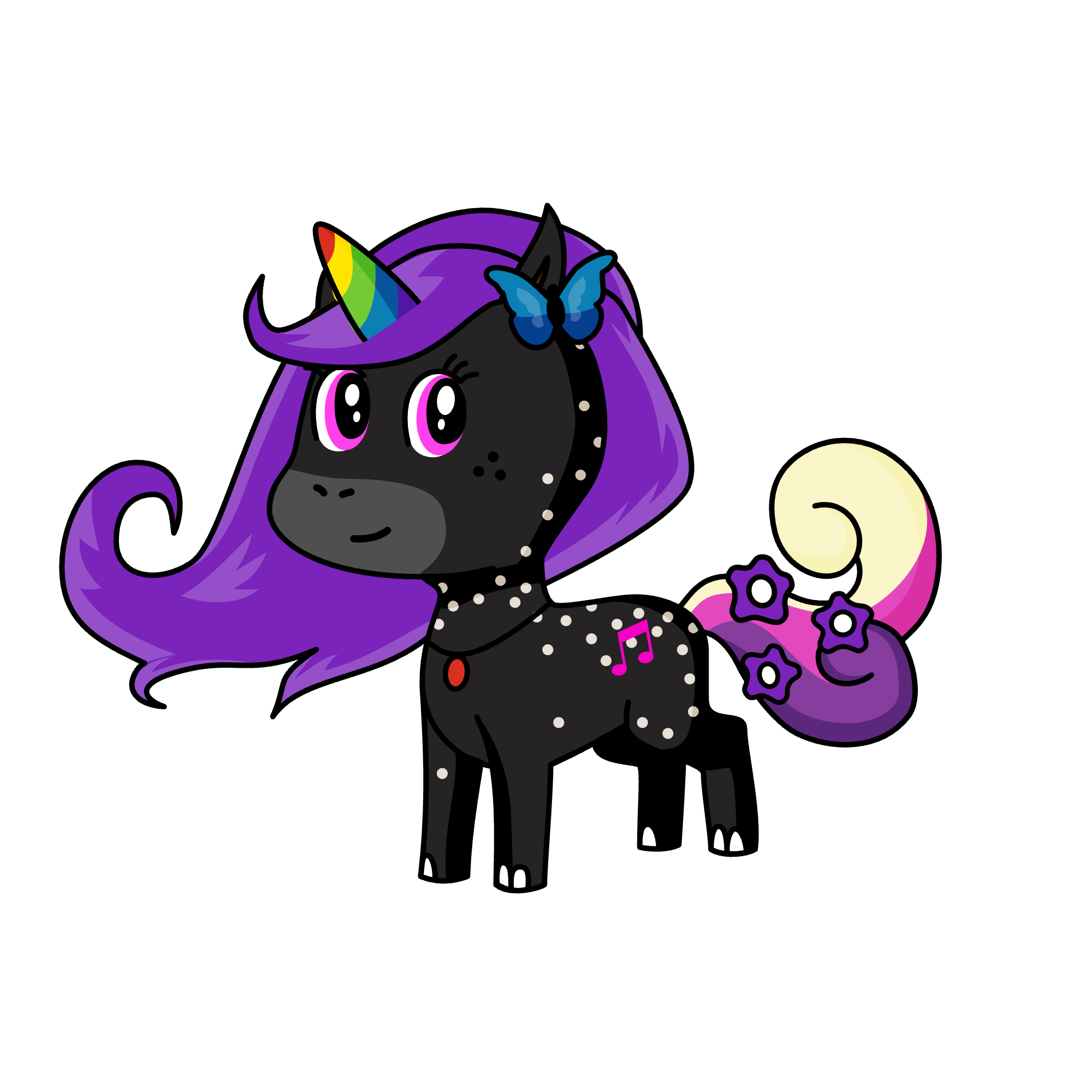 Luna, the unicorn