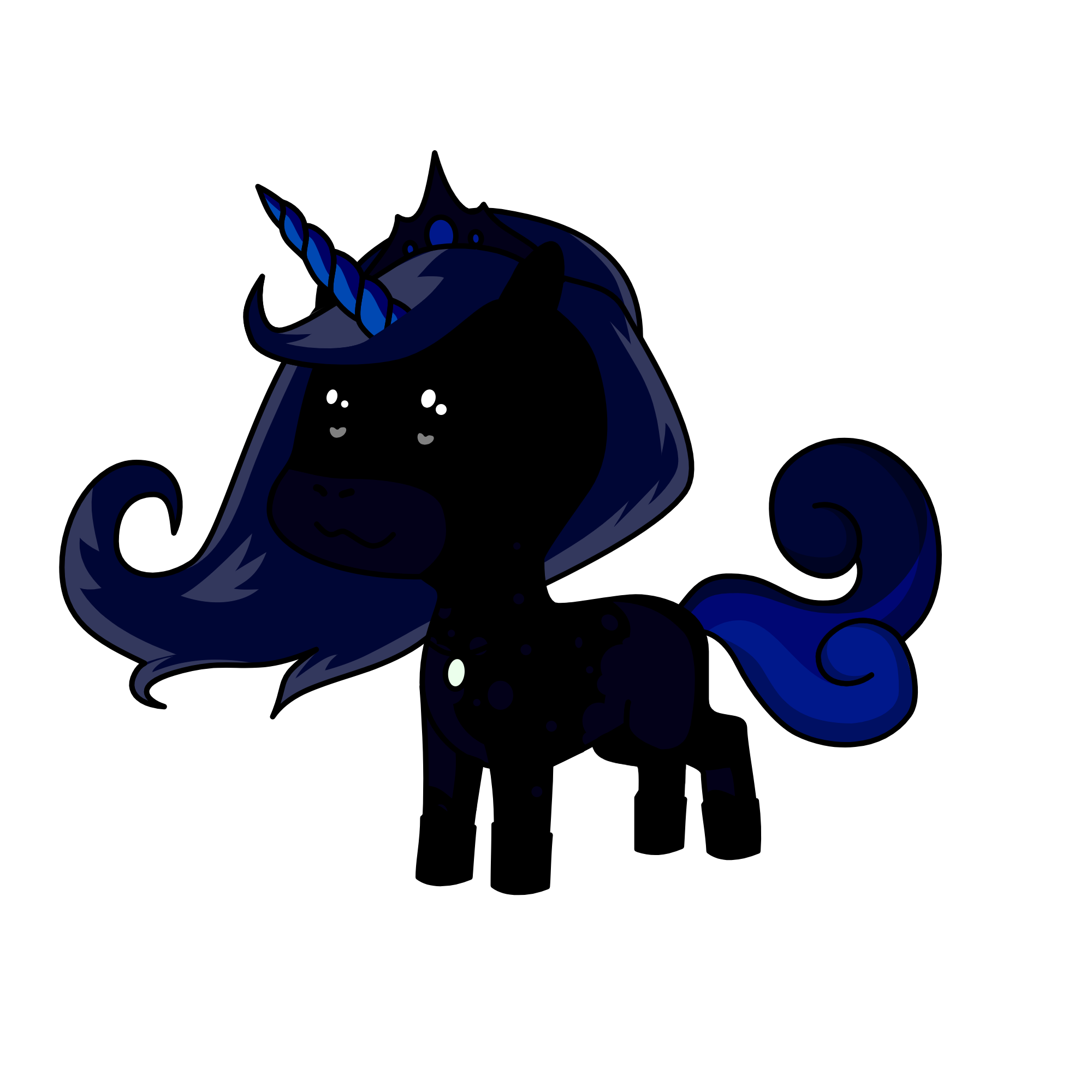 Midnight, the unicorn