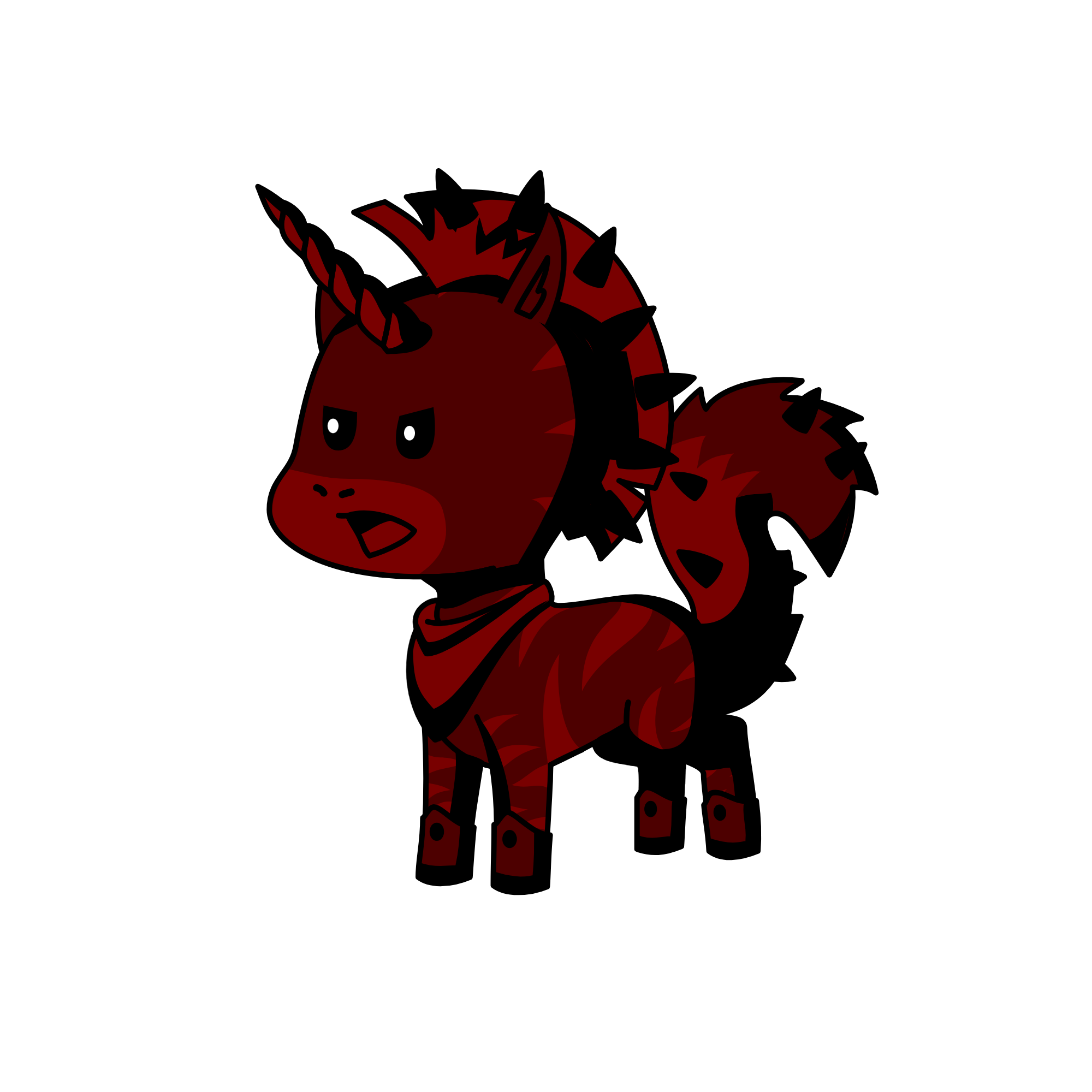 TELL ME HOW TO GET THE WINGS, the unicorn