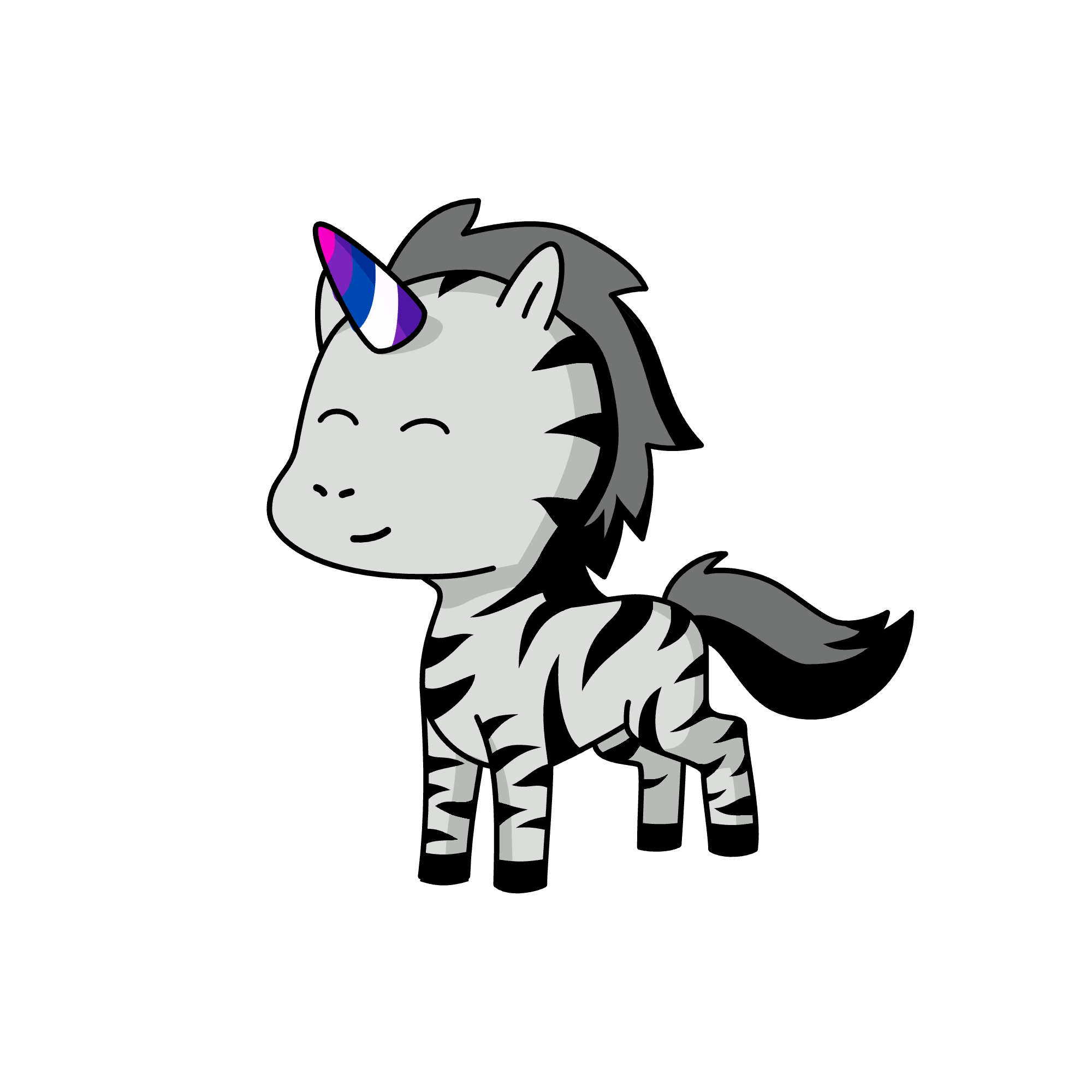 Zebra , the unicorn