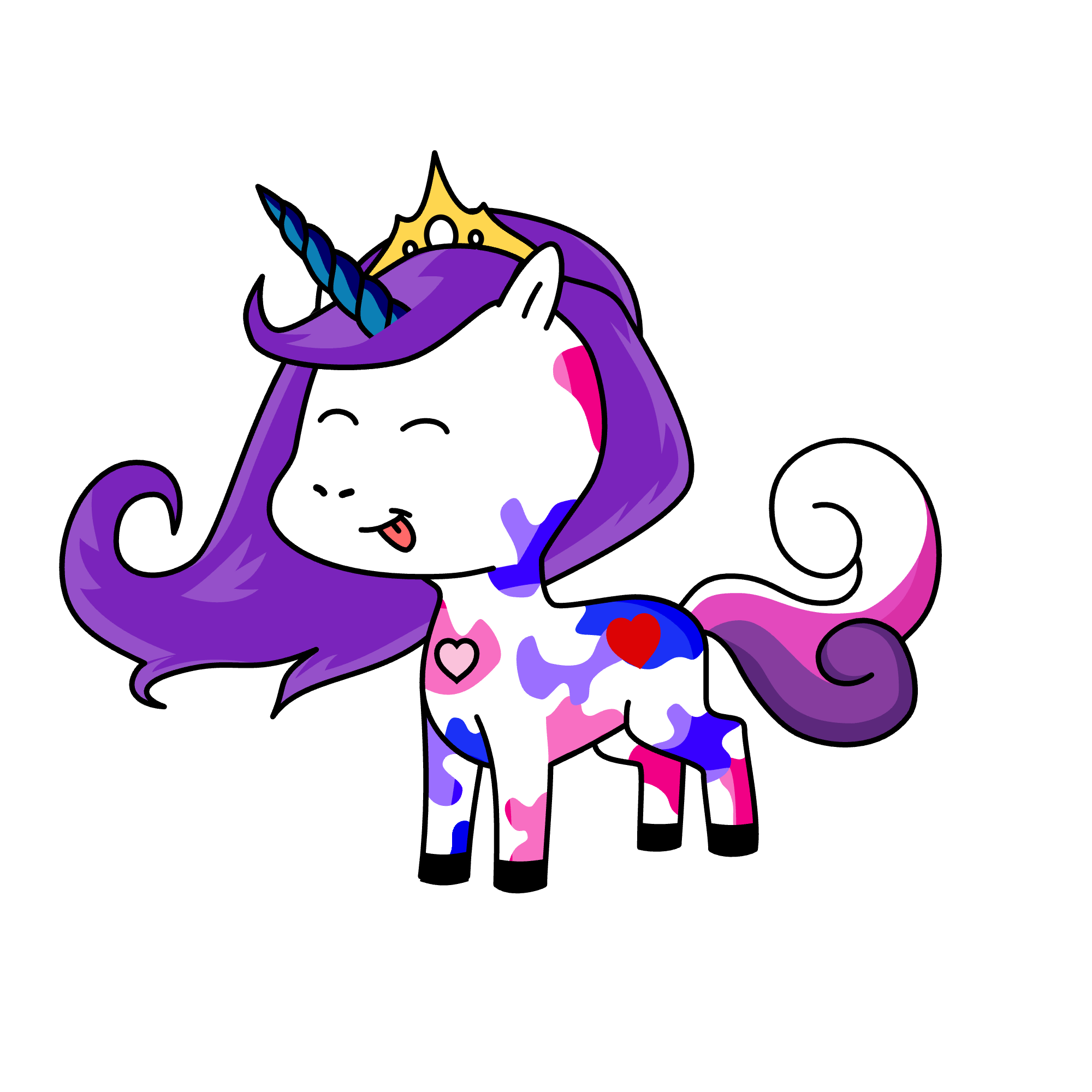 nana, the unicorn