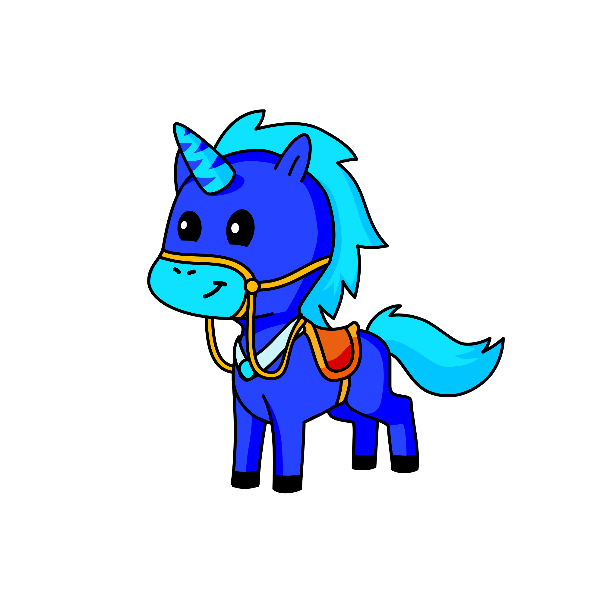 River , the unicorn