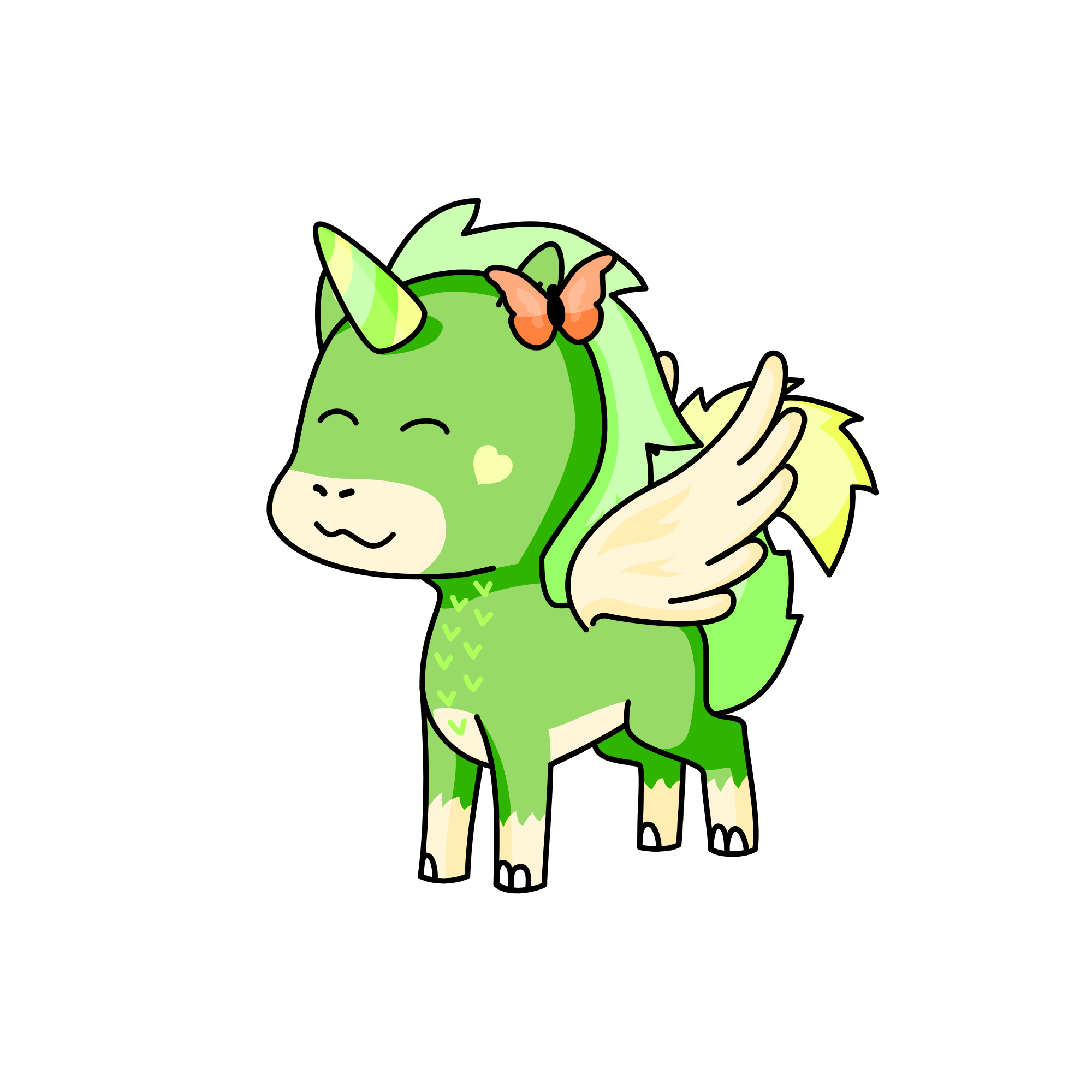 Wyvern, the unicorn