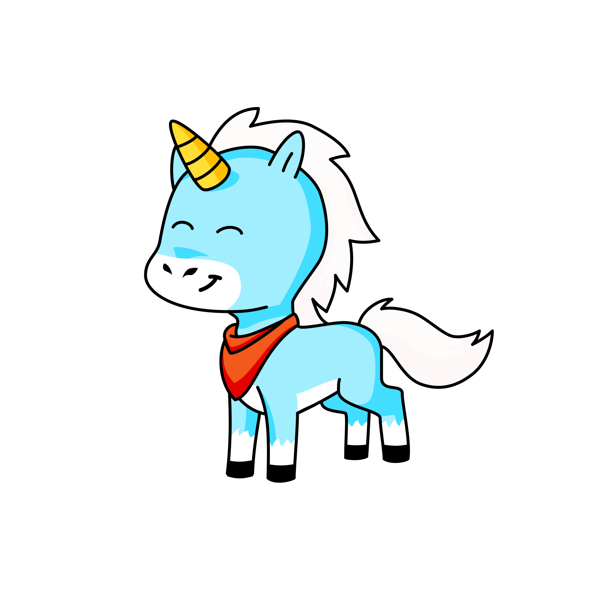 Snowflowrt, the unicorn