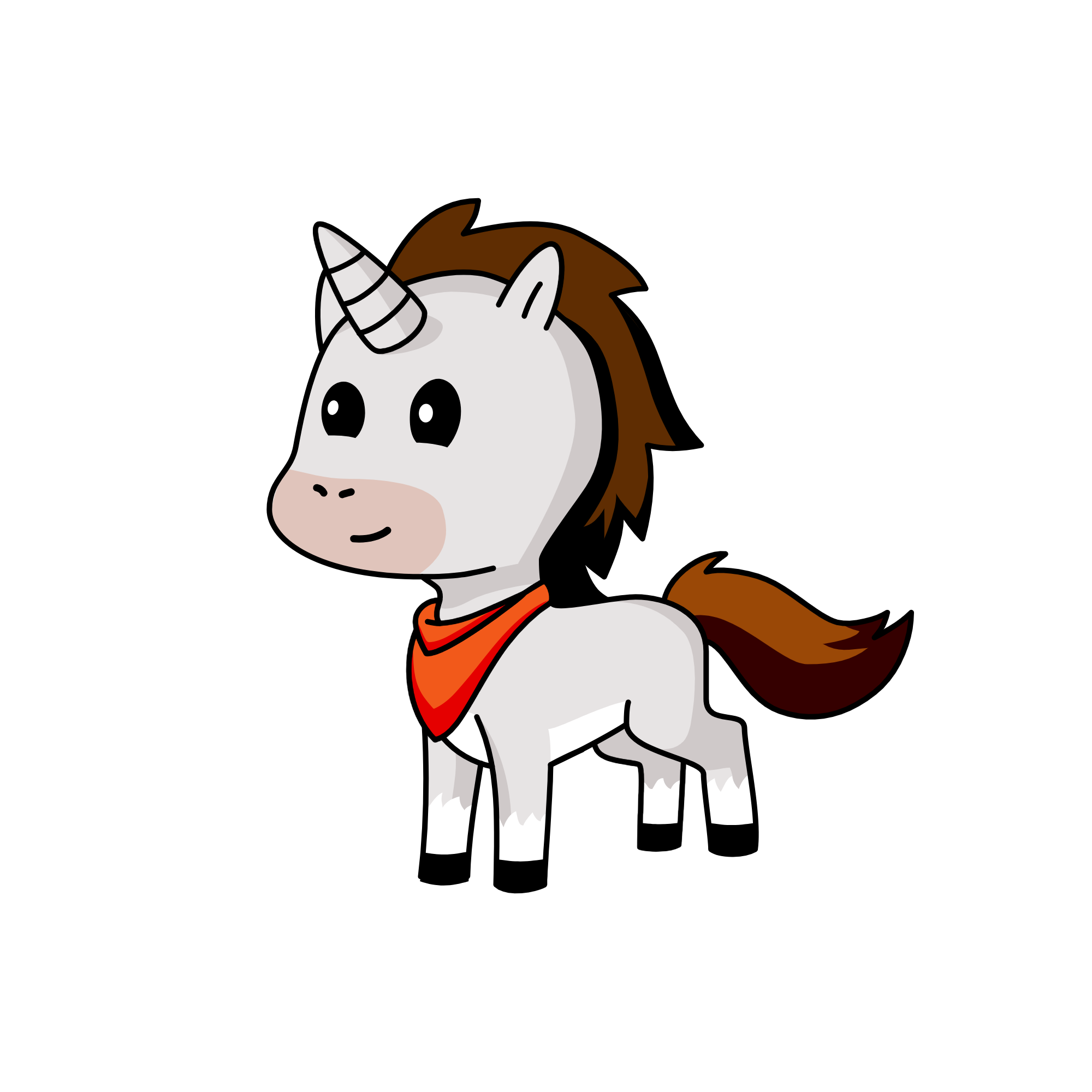 silver horn, the unicorn