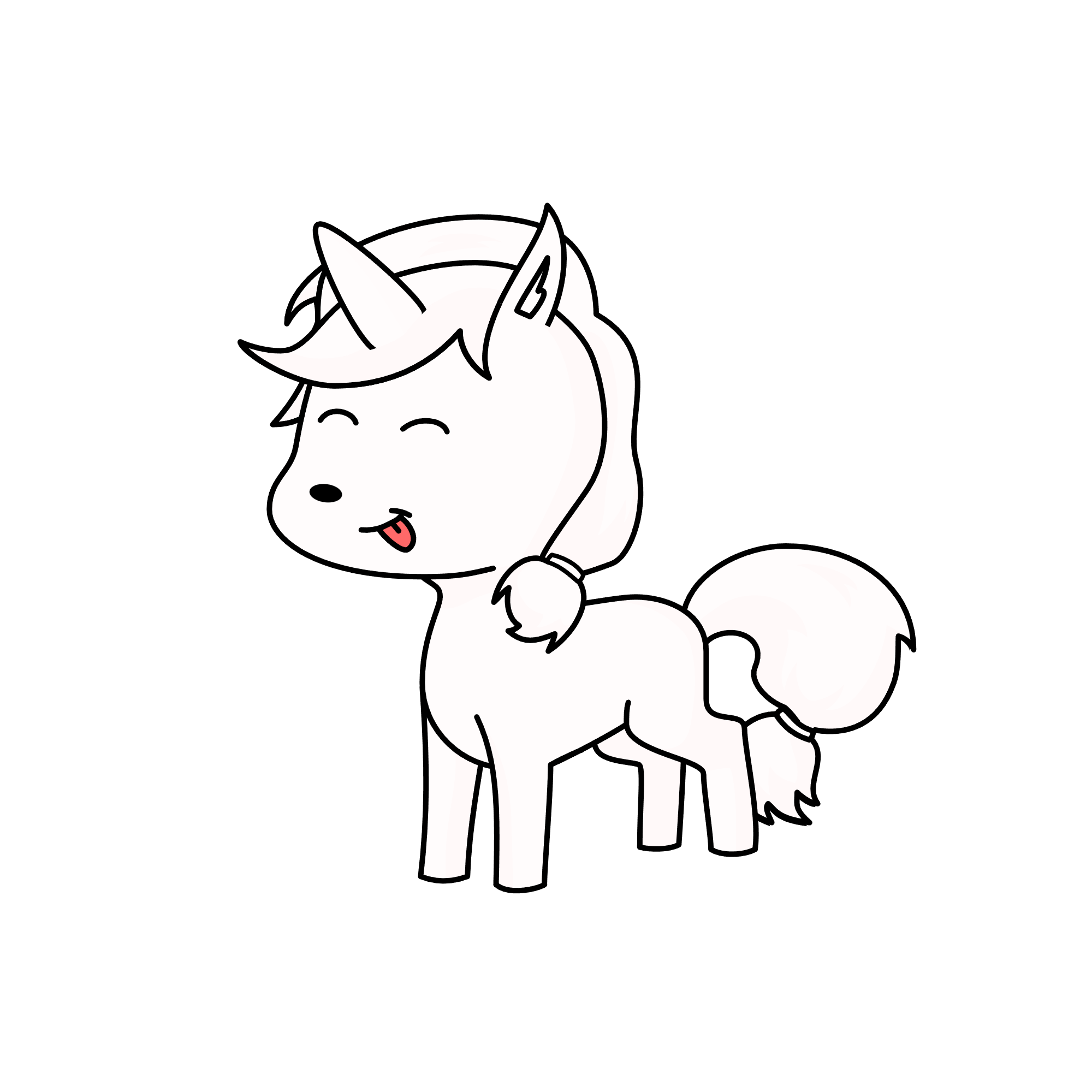 last, the unicorn