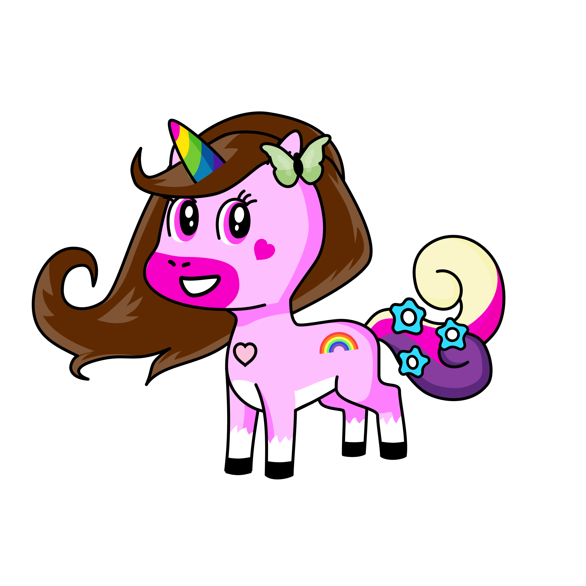 Megan , the unicorn